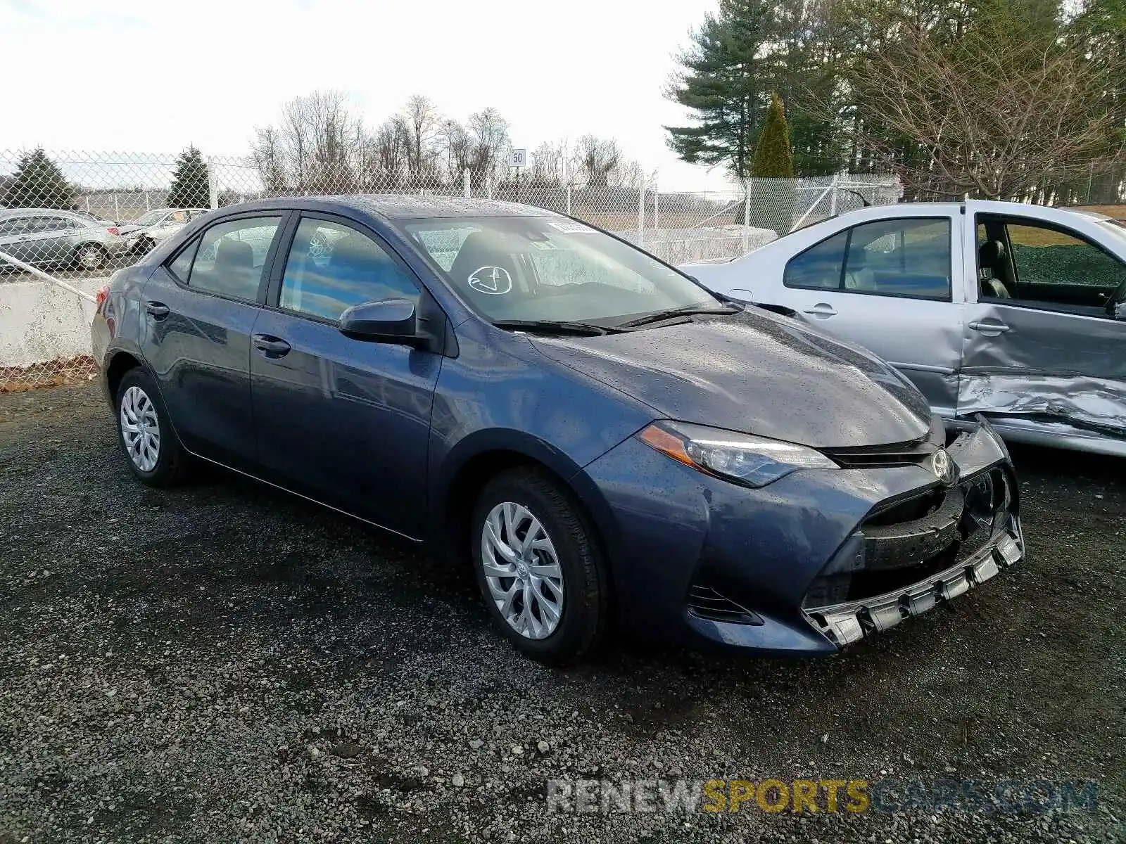 1 Photograph of a damaged car 5YFBURHE3KP886051 TOYOTA COROLLA 2019