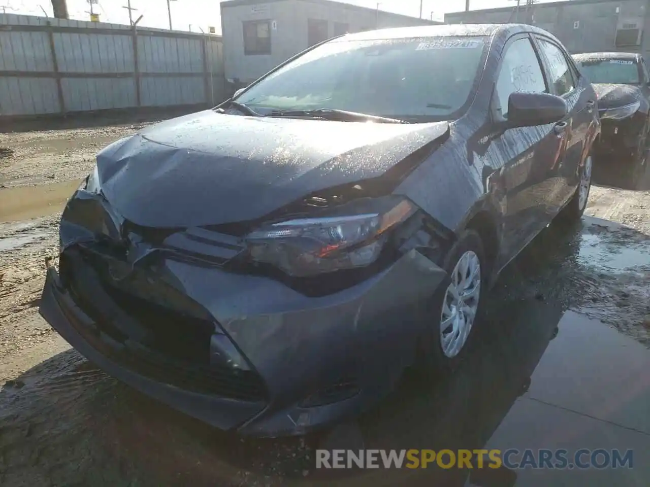 2 Photograph of a damaged car 5YFBURHE3KP886275 TOYOTA COROLLA 2019