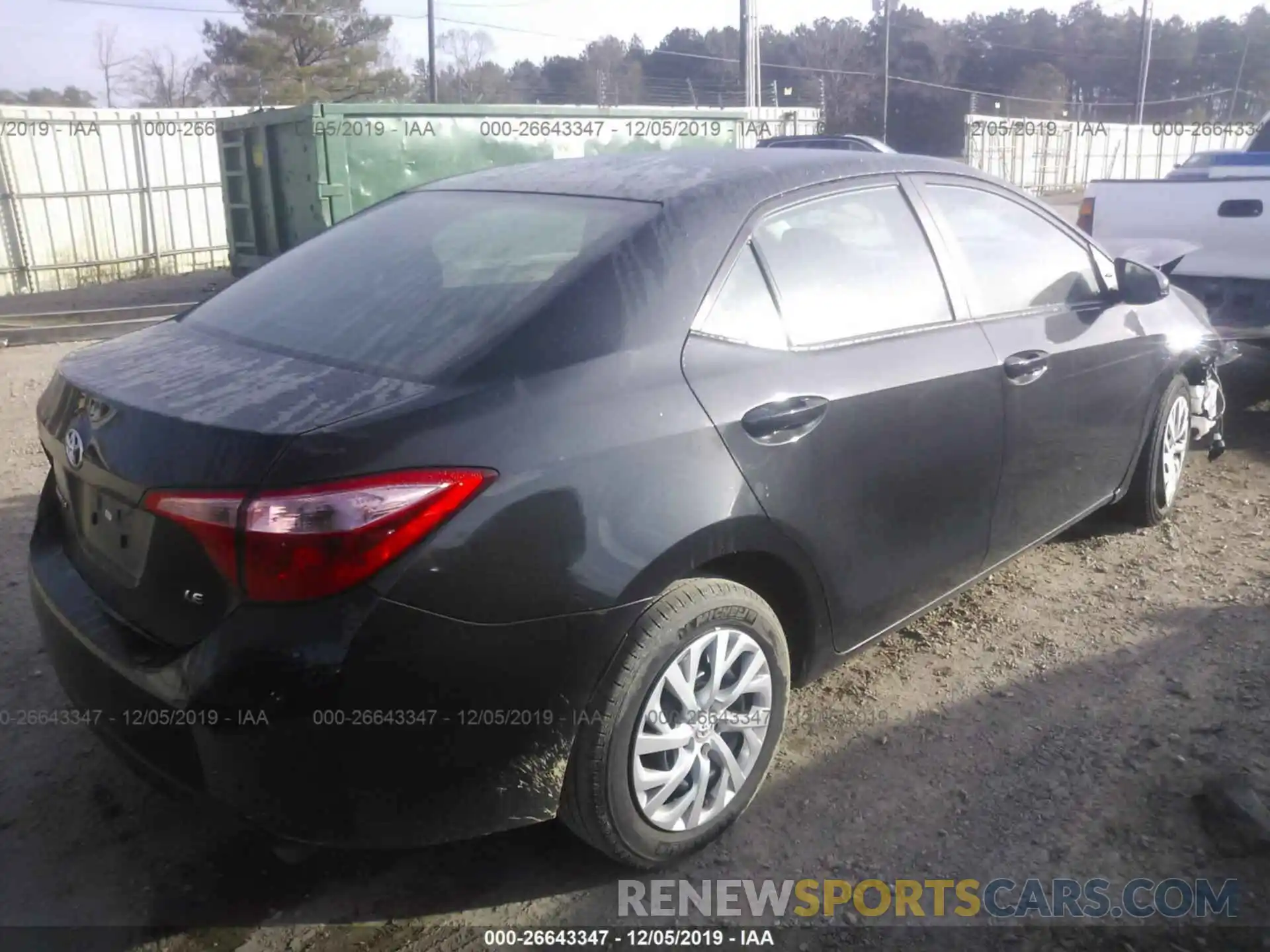 4 Photograph of a damaged car 5YFBURHE3KP888298 TOYOTA COROLLA 2019