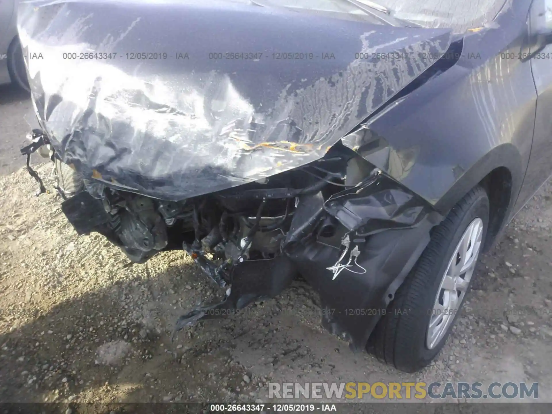 6 Photograph of a damaged car 5YFBURHE3KP888298 TOYOTA COROLLA 2019