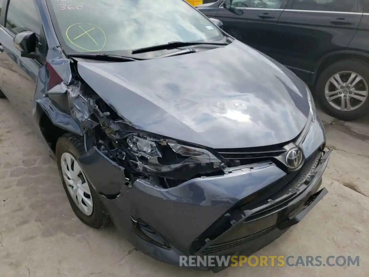 9 Photograph of a damaged car 5YFBURHE3KP888589 TOYOTA COROLLA 2019
