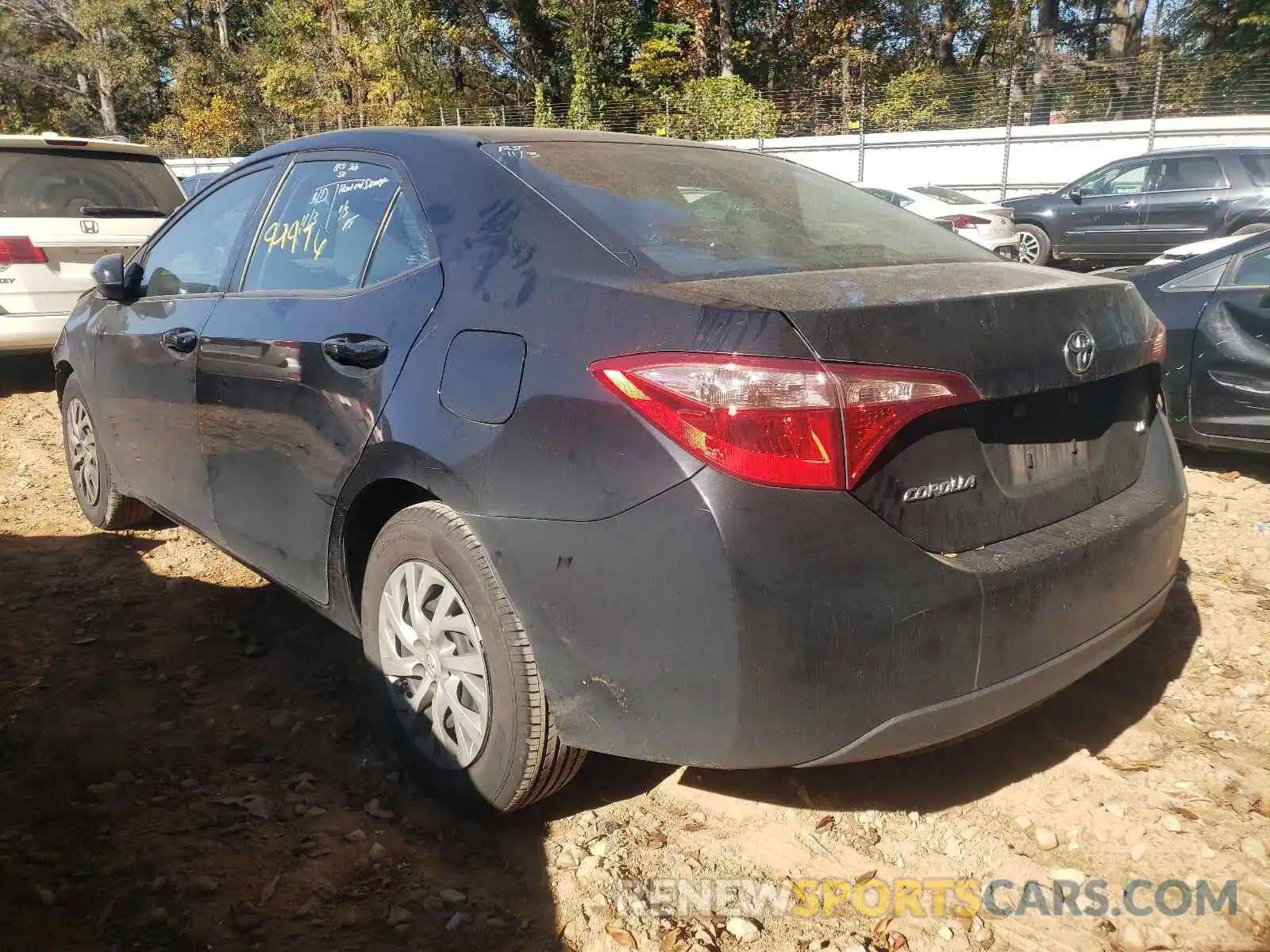 3 Photograph of a damaged car 5YFBURHE3KP888690 TOYOTA COROLLA 2019