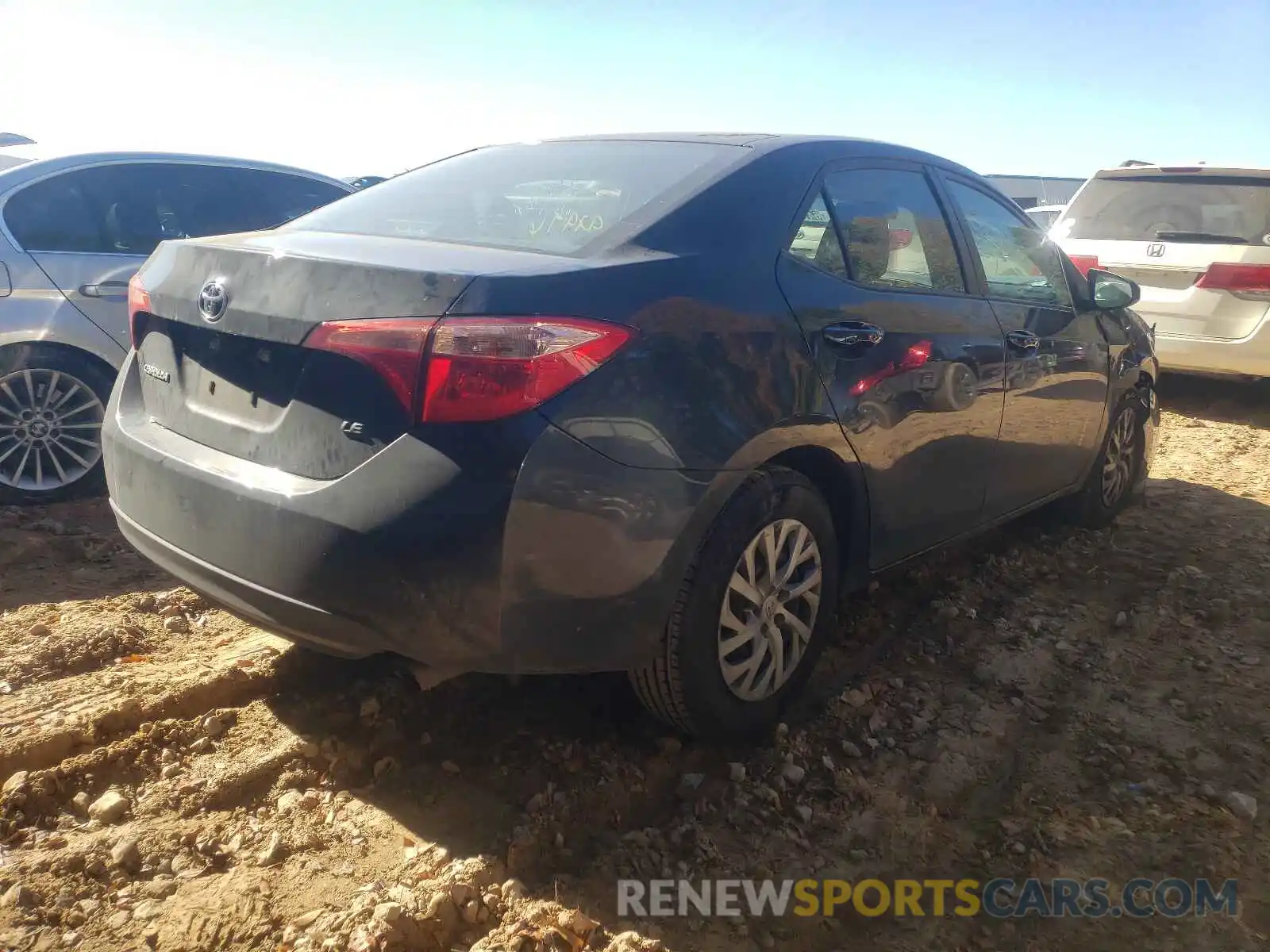 4 Photograph of a damaged car 5YFBURHE3KP888690 TOYOTA COROLLA 2019