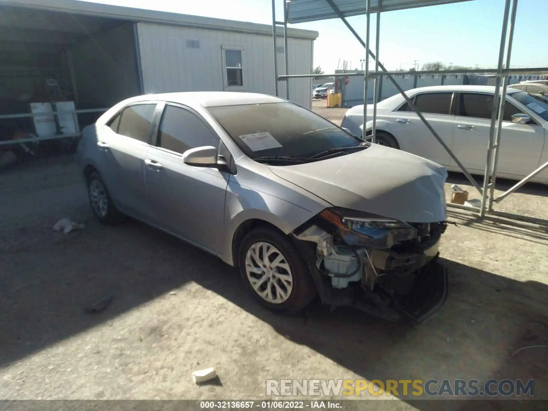 1 Photograph of a damaged car 5YFBURHE3KP889175 TOYOTA COROLLA 2019