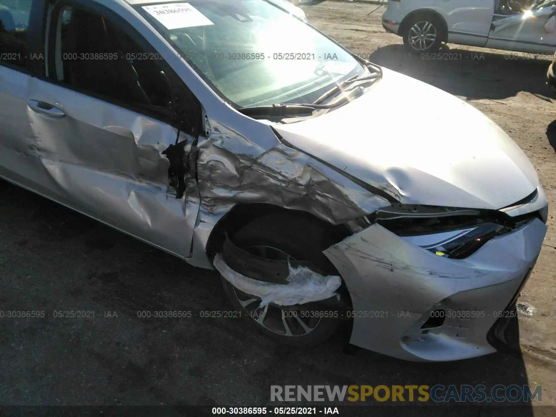 6 Photograph of a damaged car 5YFBURHE3KP889497 TOYOTA COROLLA 2019