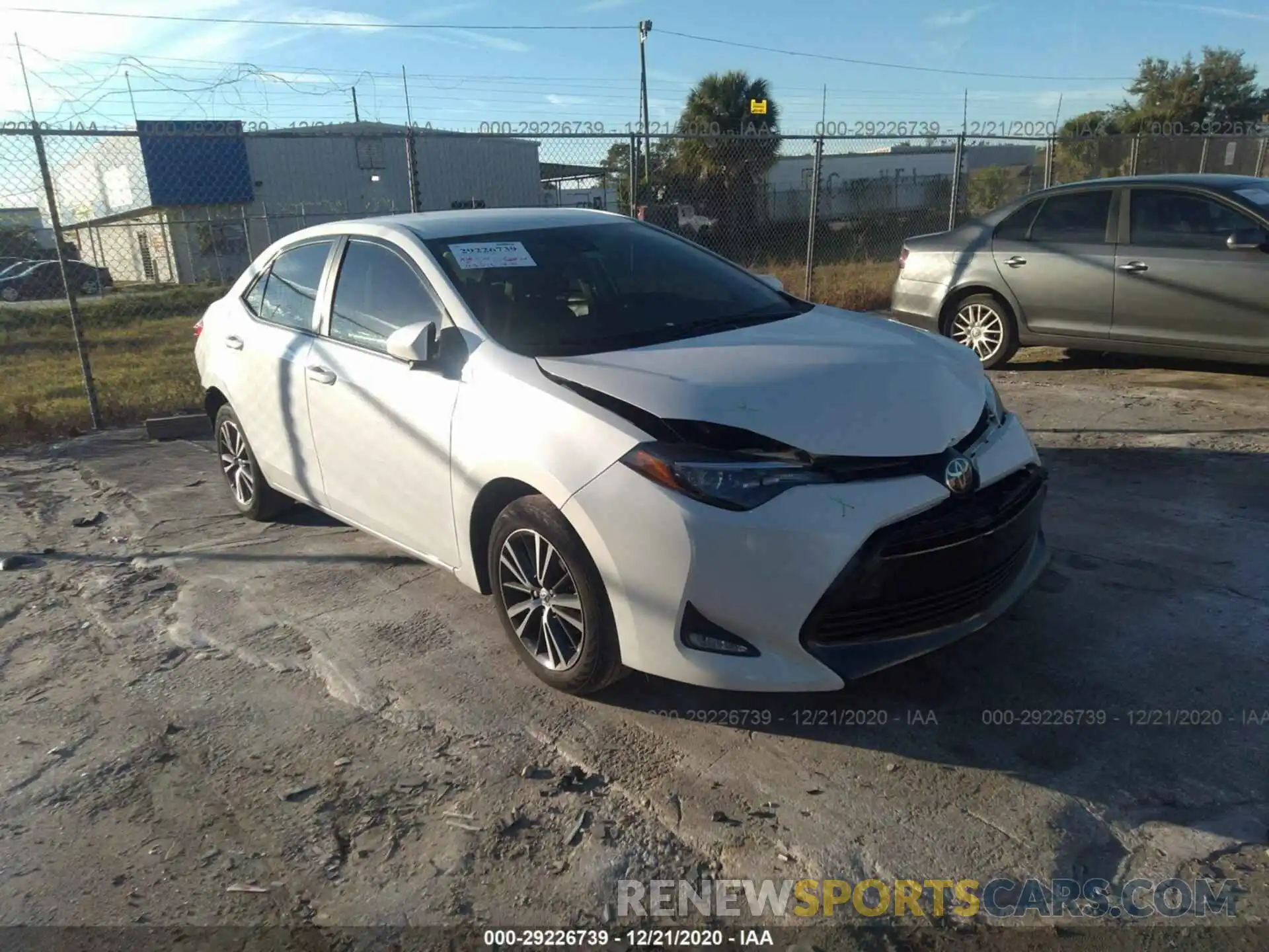 1 Photograph of a damaged car 5YFBURHE3KP889516 TOYOTA COROLLA 2019