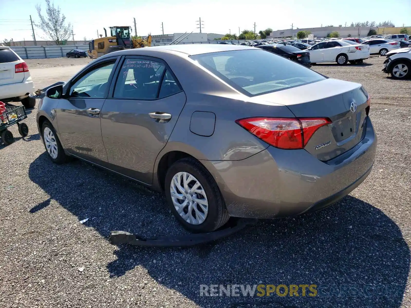 3 Photograph of a damaged car 5YFBURHE3KP889760 TOYOTA COROLLA 2019