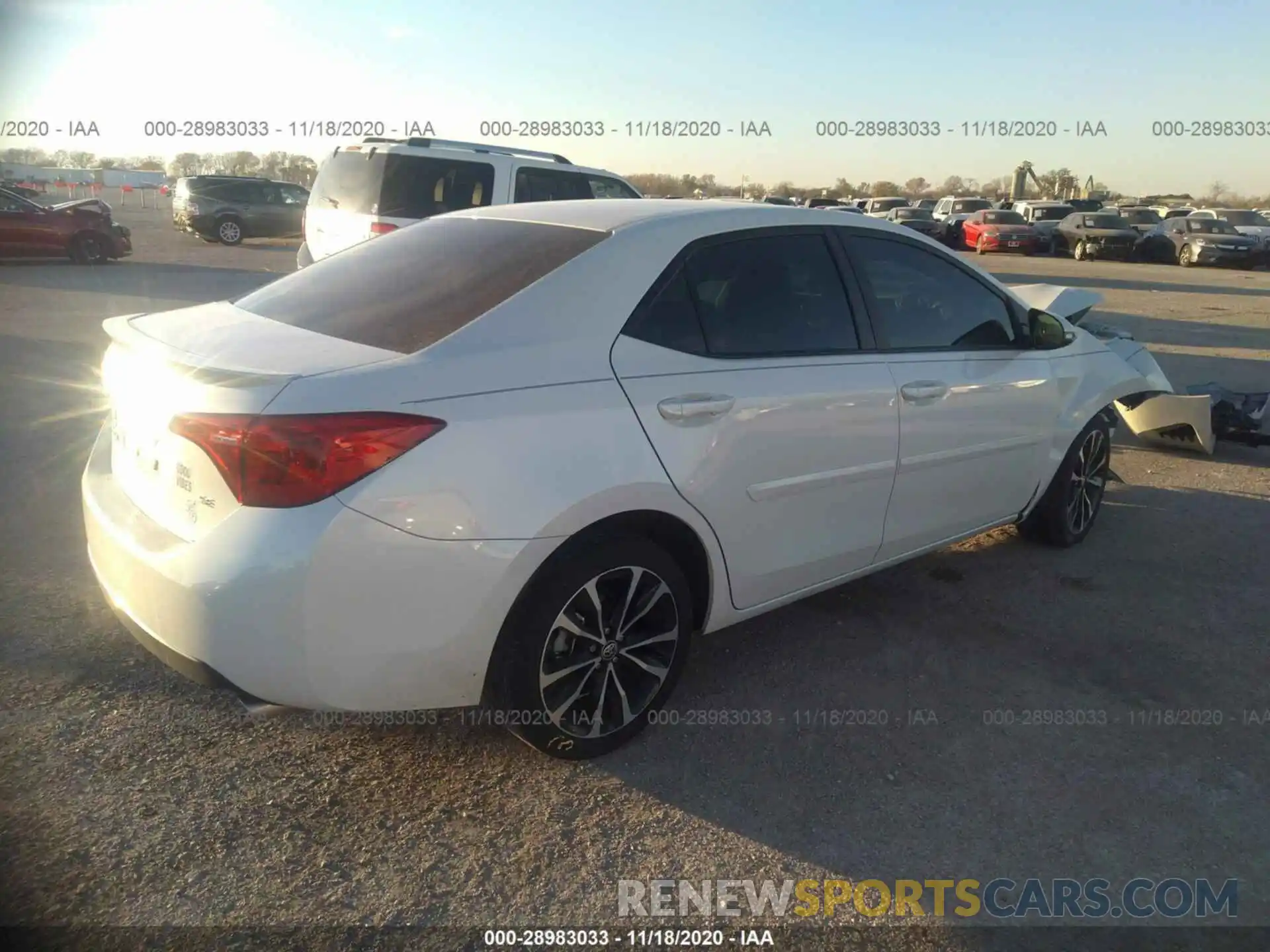 4 Photograph of a damaged car 5YFBURHE3KP889841 TOYOTA COROLLA 2019