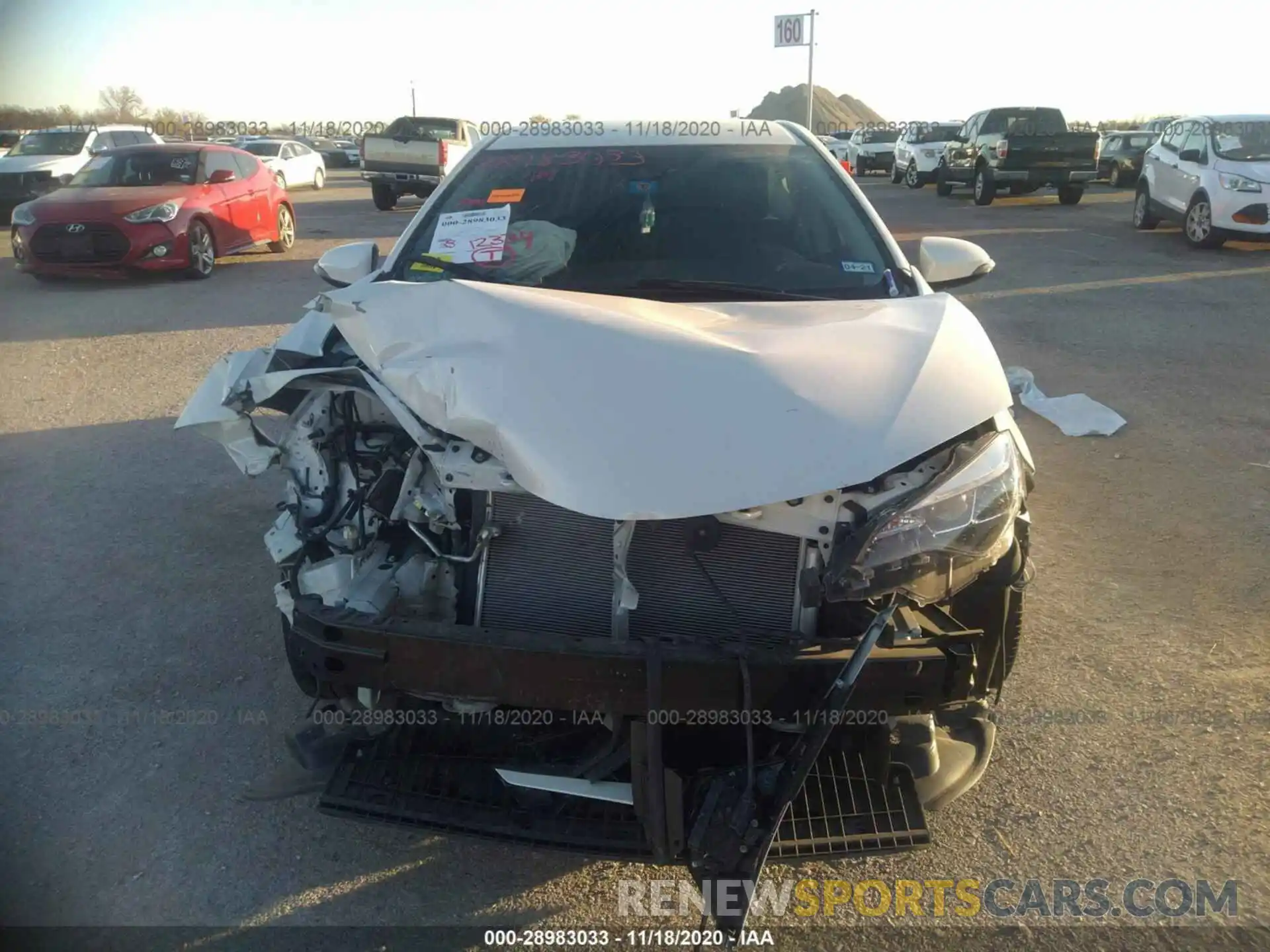 6 Photograph of a damaged car 5YFBURHE3KP889841 TOYOTA COROLLA 2019