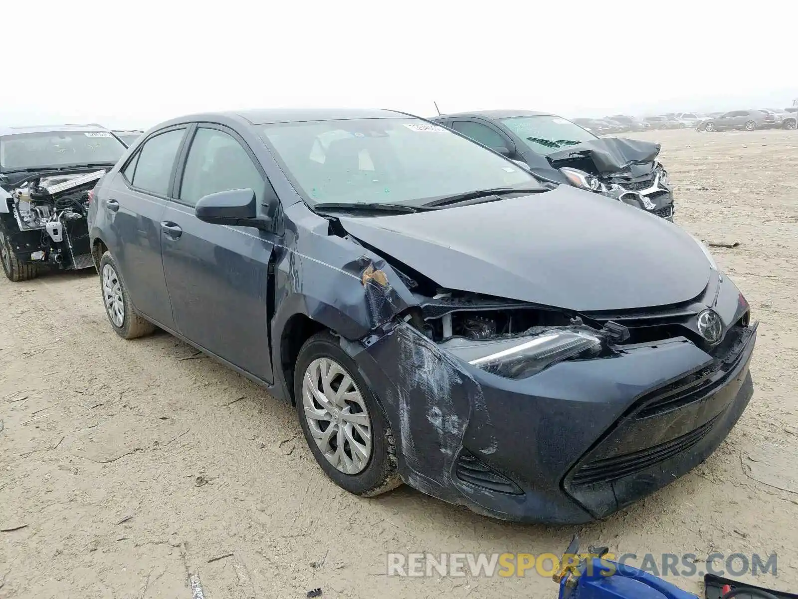 1 Photograph of a damaged car 5YFBURHE3KP890469 TOYOTA COROLLA 2019