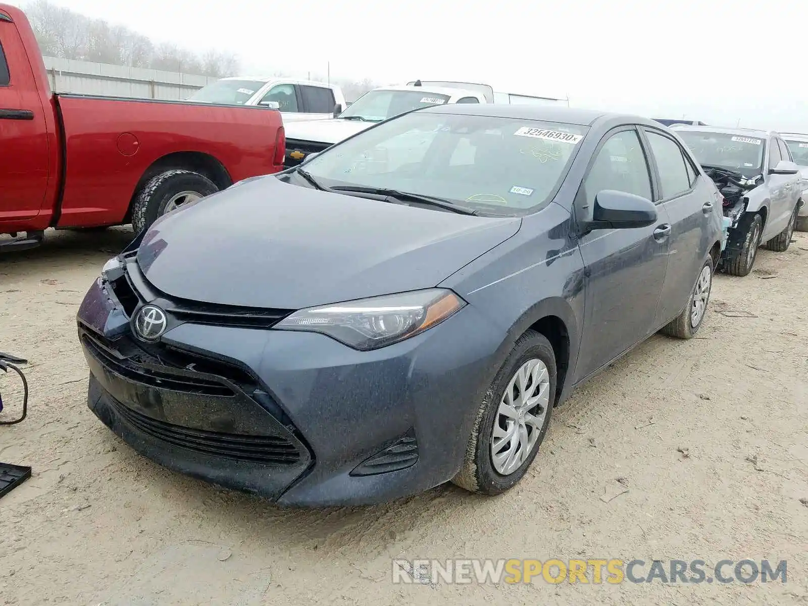 2 Photograph of a damaged car 5YFBURHE3KP890469 TOYOTA COROLLA 2019