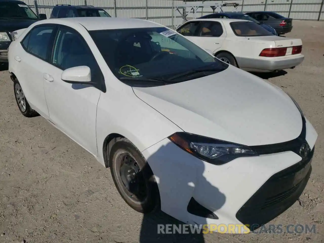 1 Photograph of a damaged car 5YFBURHE3KP890908 TOYOTA COROLLA 2019