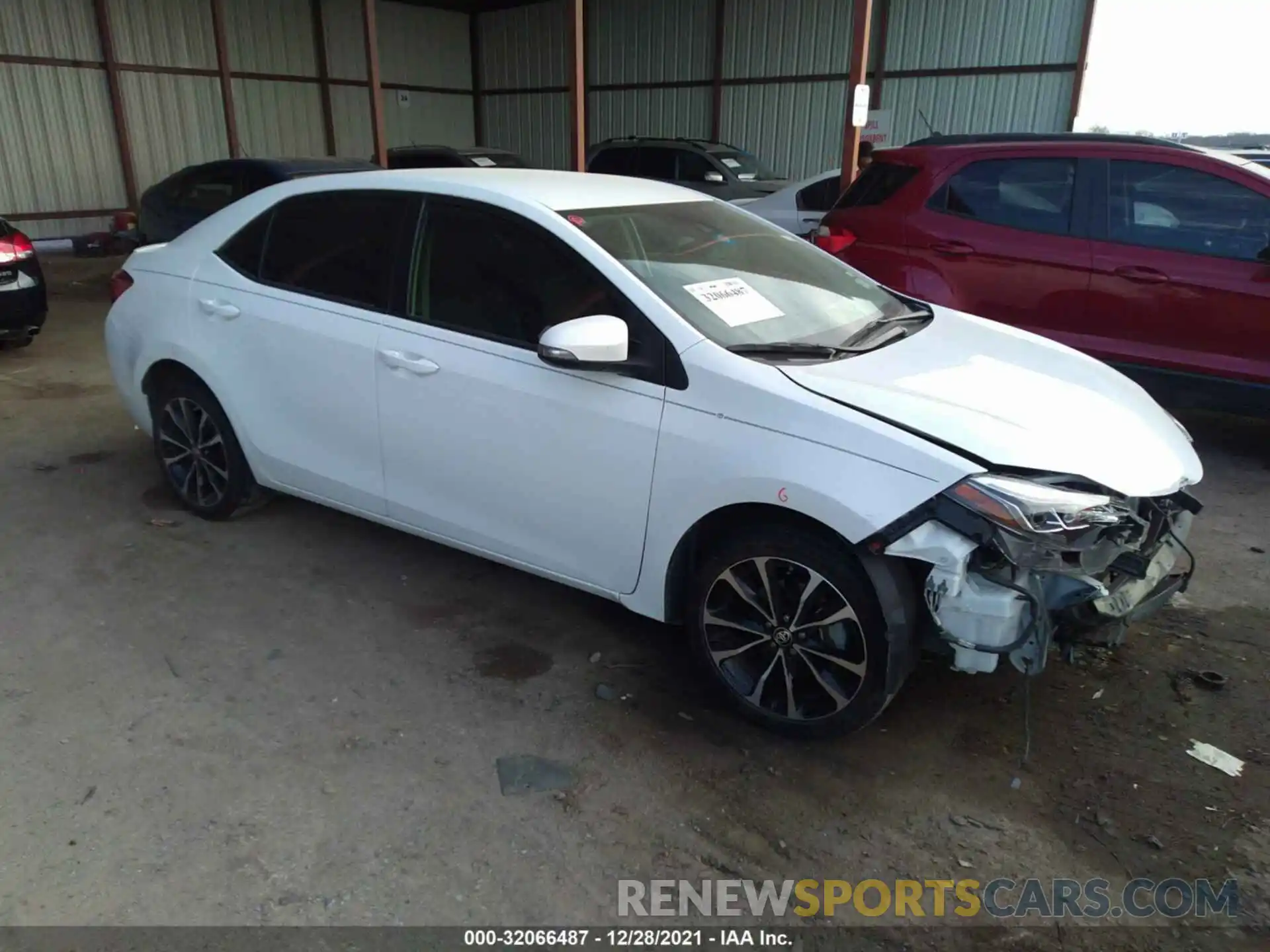 1 Photograph of a damaged car 5YFBURHE3KP891153 TOYOTA COROLLA 2019