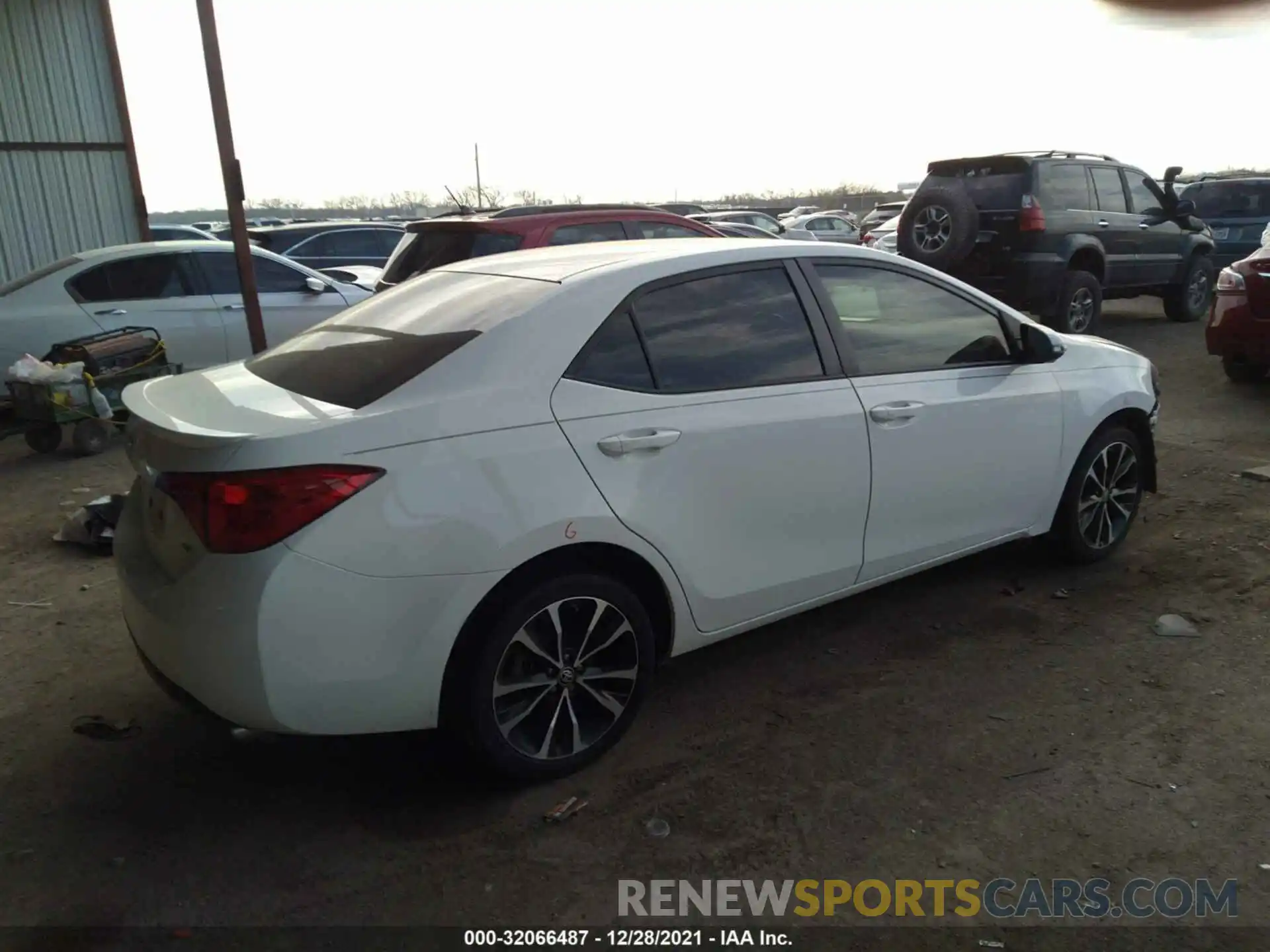 4 Photograph of a damaged car 5YFBURHE3KP891153 TOYOTA COROLLA 2019