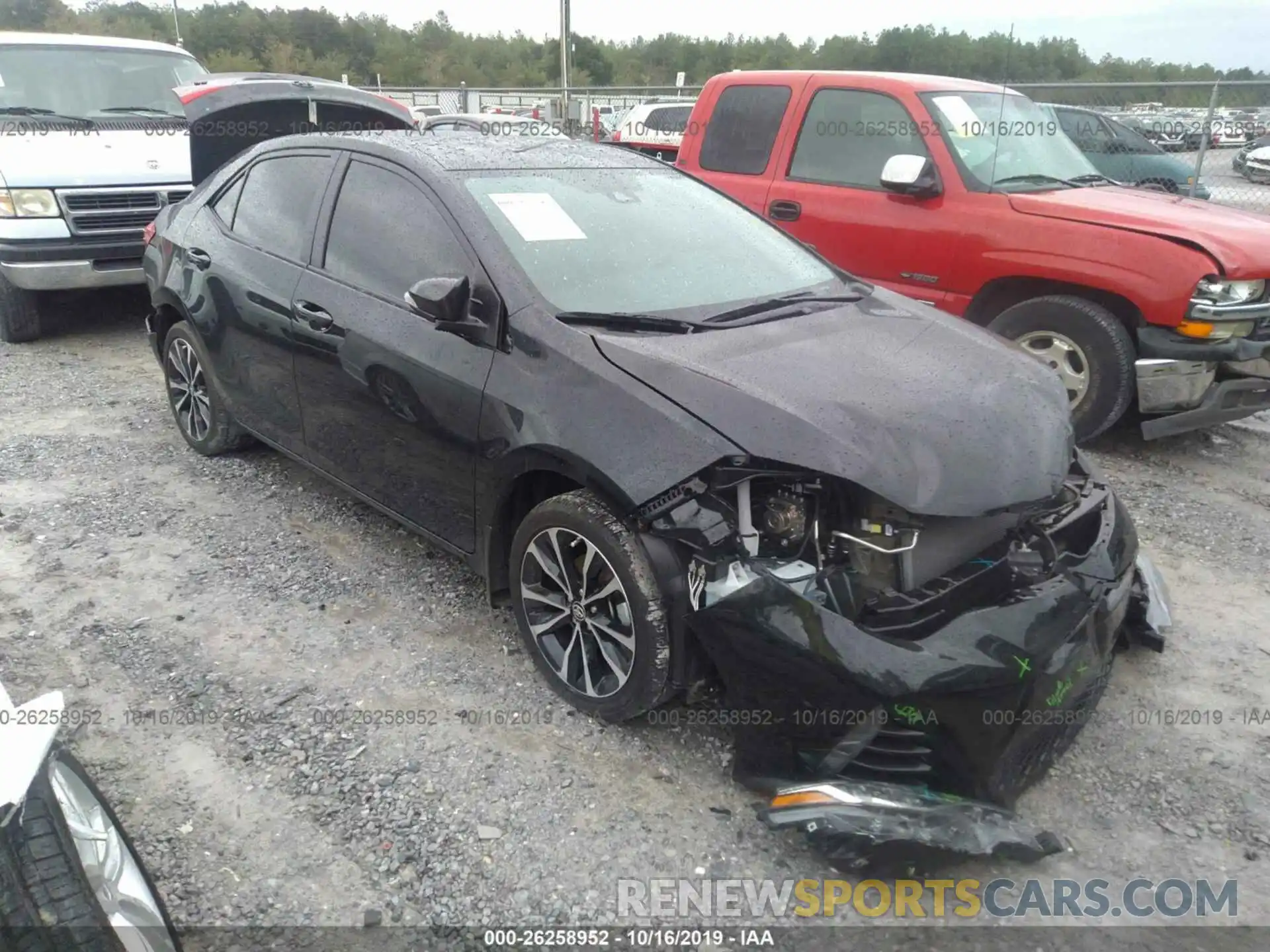 1 Photograph of a damaged car 5YFBURHE3KP891931 TOYOTA COROLLA 2019