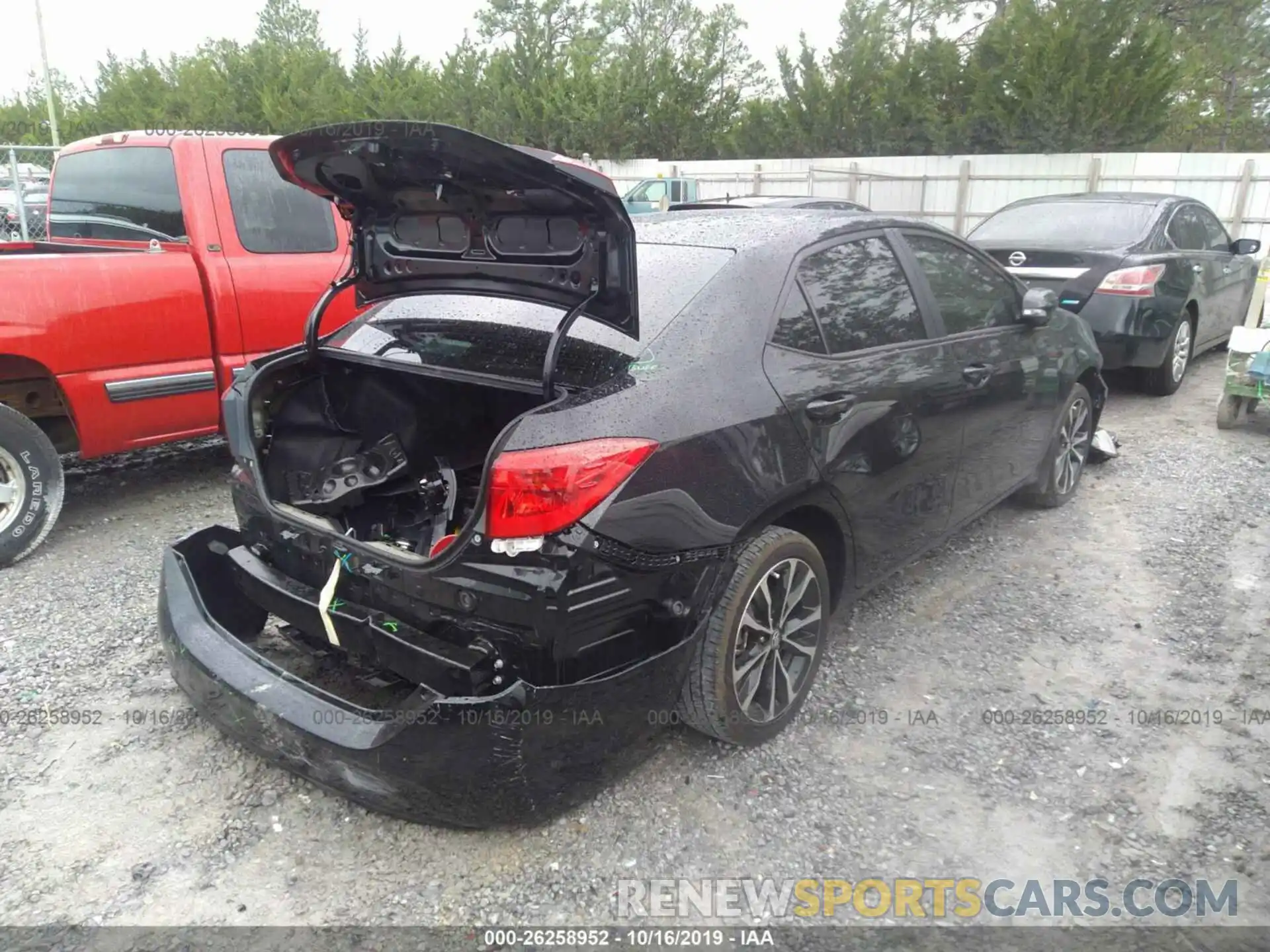 4 Photograph of a damaged car 5YFBURHE3KP891931 TOYOTA COROLLA 2019