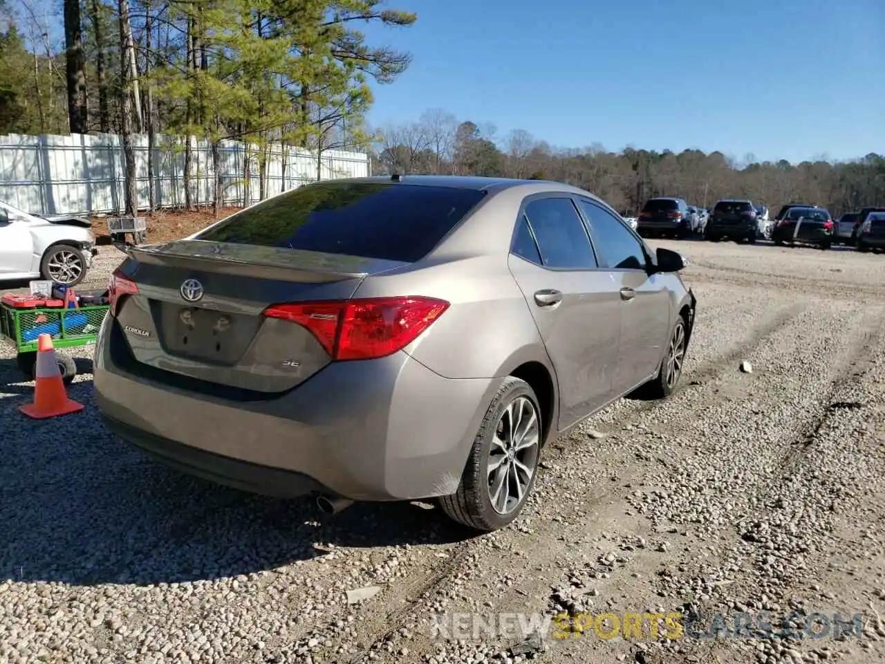 4 Photograph of a damaged car 5YFBURHE3KP892206 TOYOTA COROLLA 2019