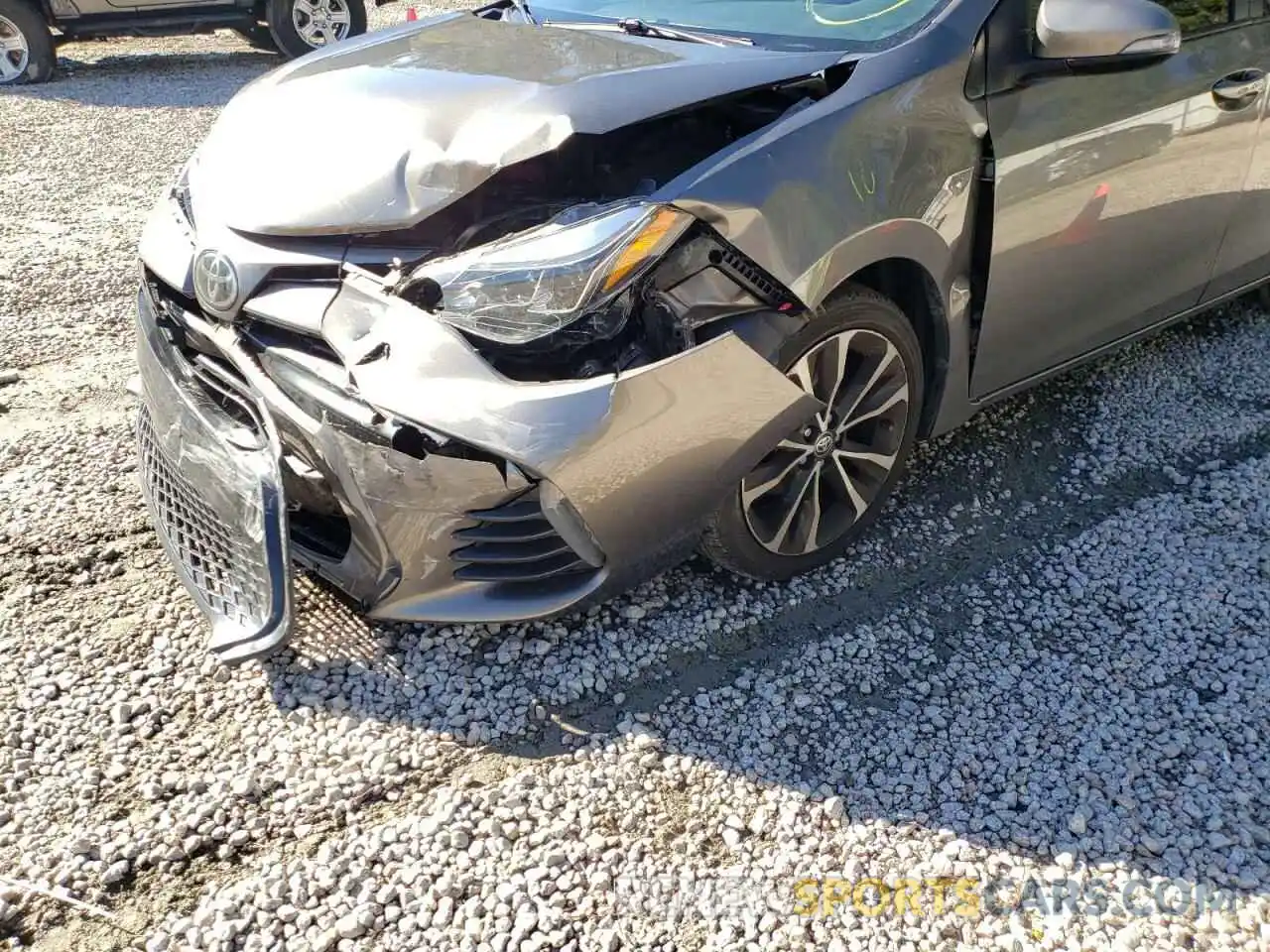 9 Photograph of a damaged car 5YFBURHE3KP892206 TOYOTA COROLLA 2019