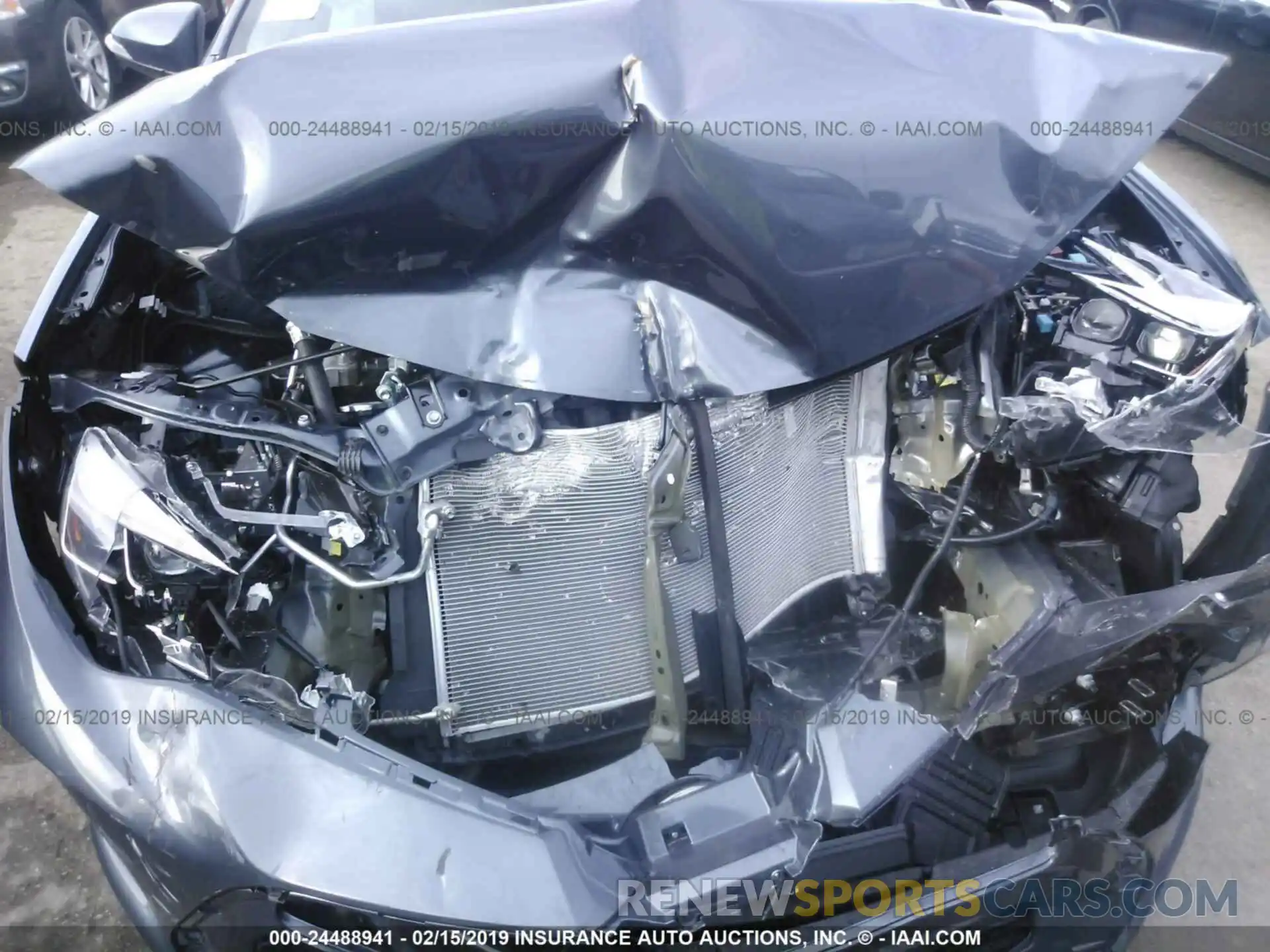 10 Photograph of a damaged car 5YFBURHE3KP892402 TOYOTA COROLLA 2019