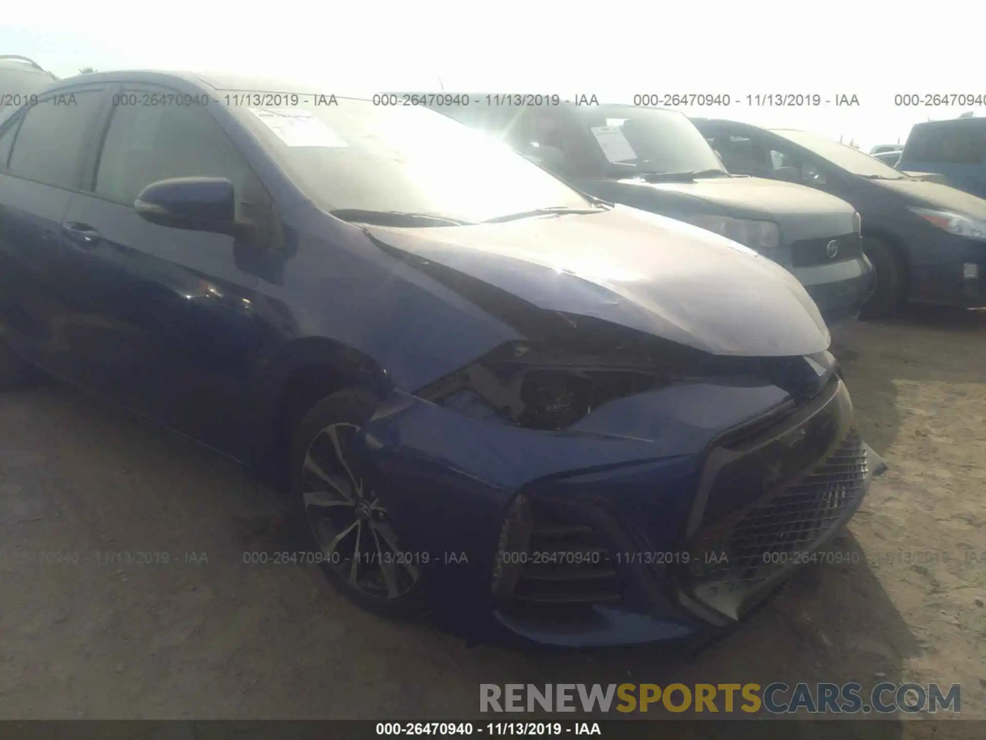 6 Photograph of a damaged car 5YFBURHE3KP892500 TOYOTA COROLLA 2019