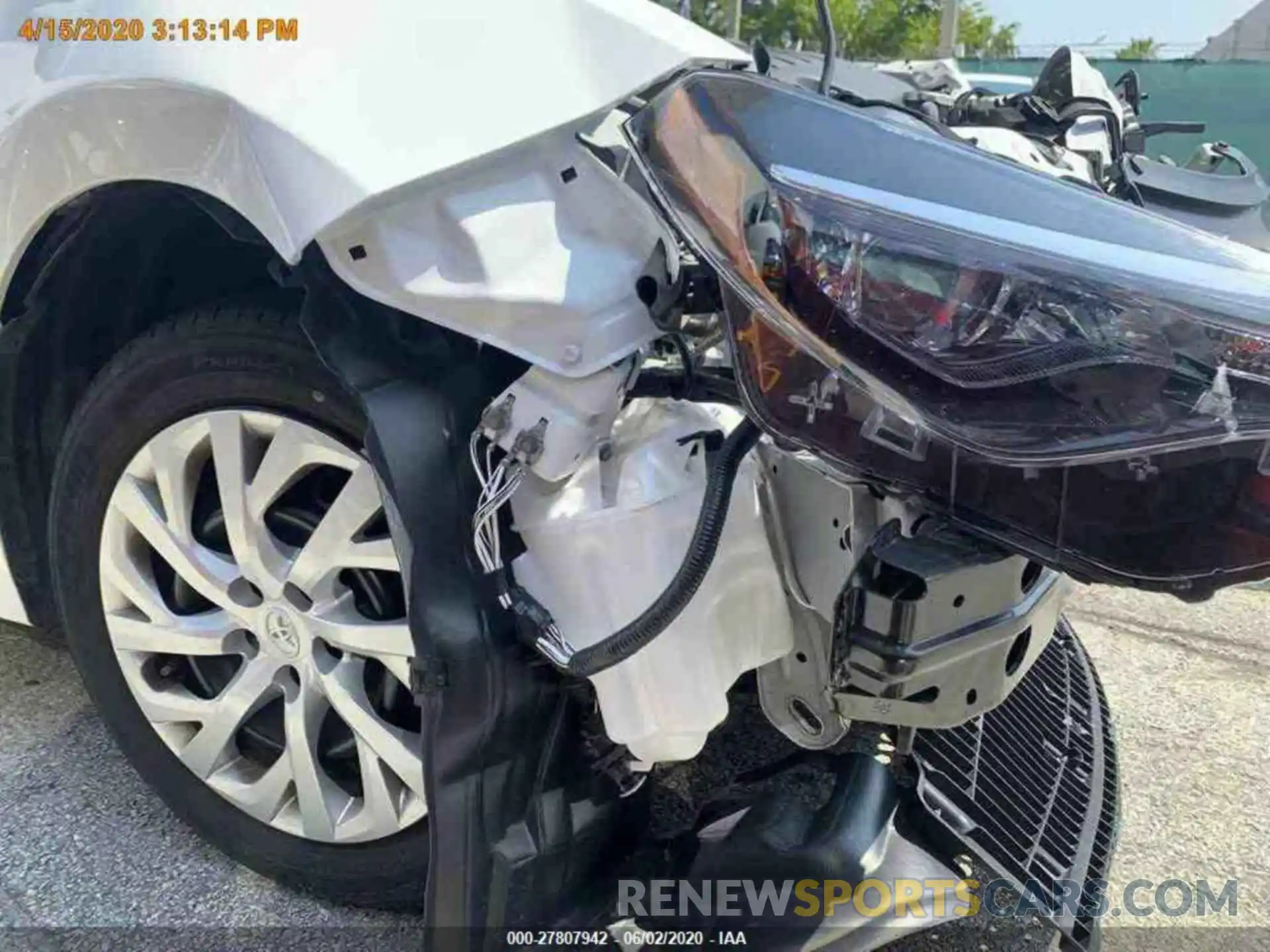 9 Photograph of a damaged car 5YFBURHE3KP892559 TOYOTA COROLLA 2019