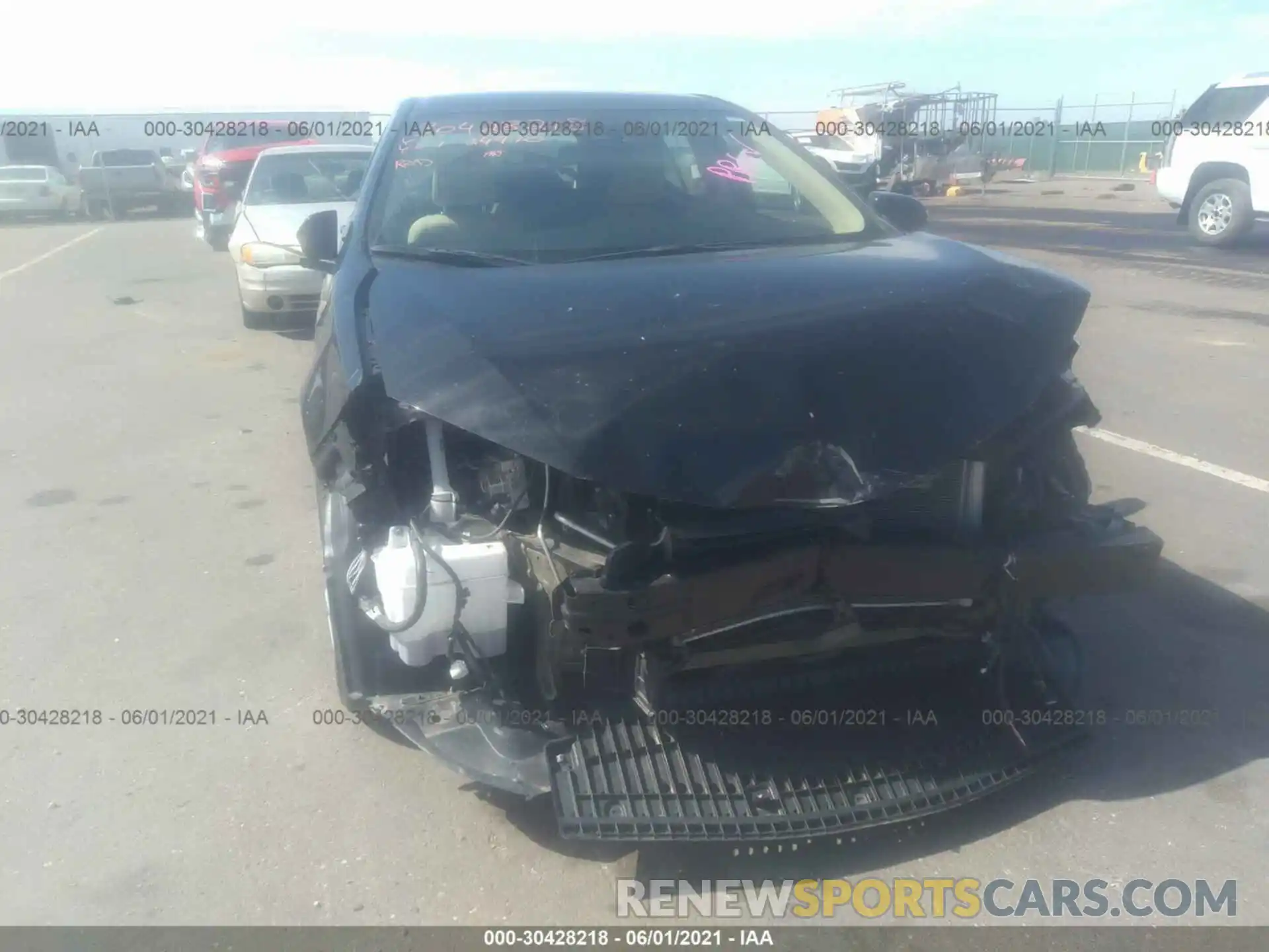 6 Photograph of a damaged car 5YFBURHE3KP892738 TOYOTA COROLLA 2019