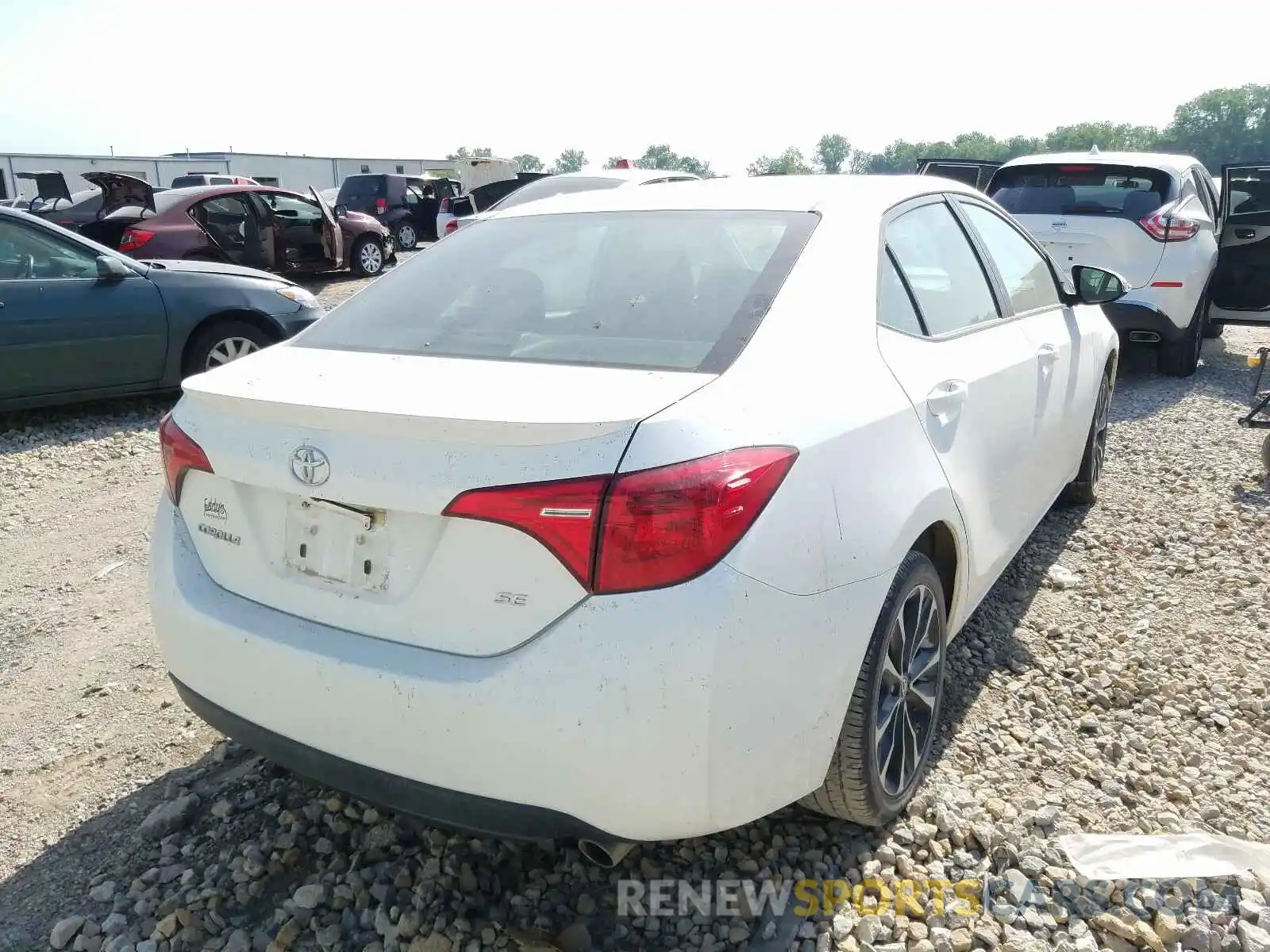 4 Photograph of a damaged car 5YFBURHE3KP892786 TOYOTA COROLLA 2019