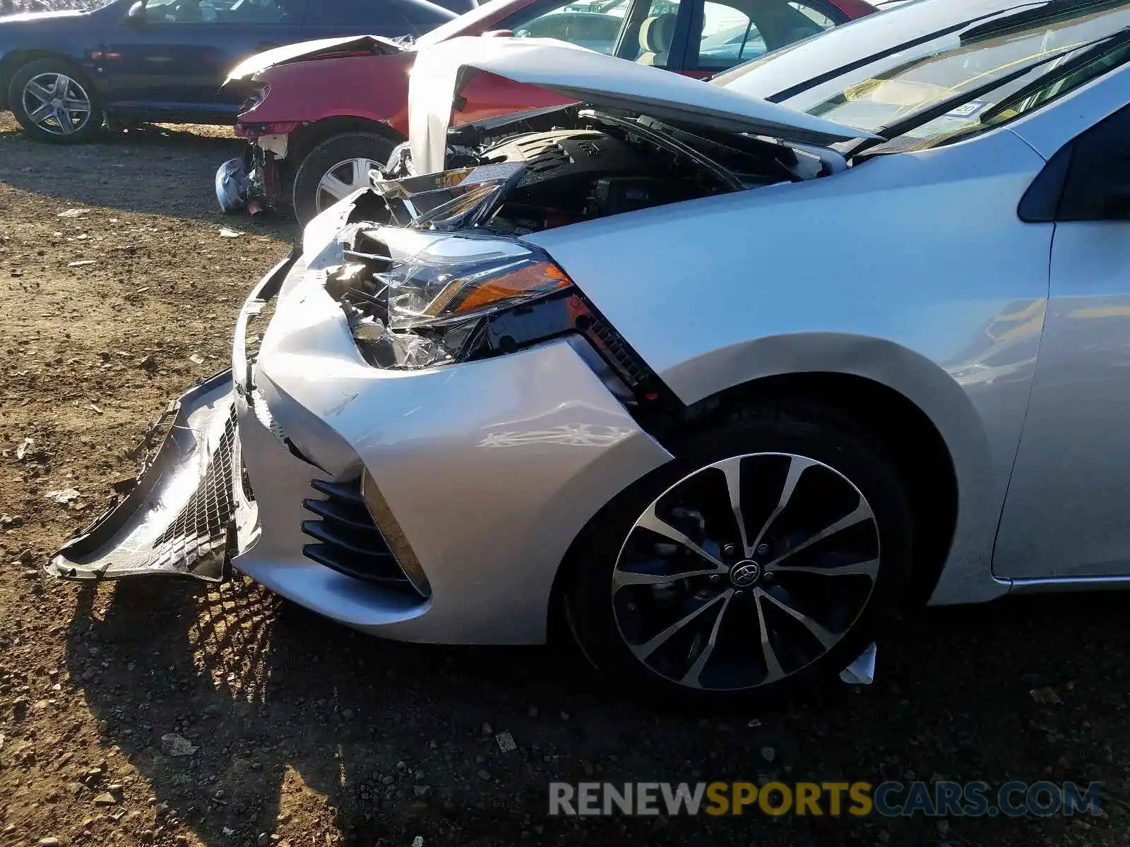 9 Photograph of a damaged car 5YFBURHE3KP892979 TOYOTA COROLLA 2019