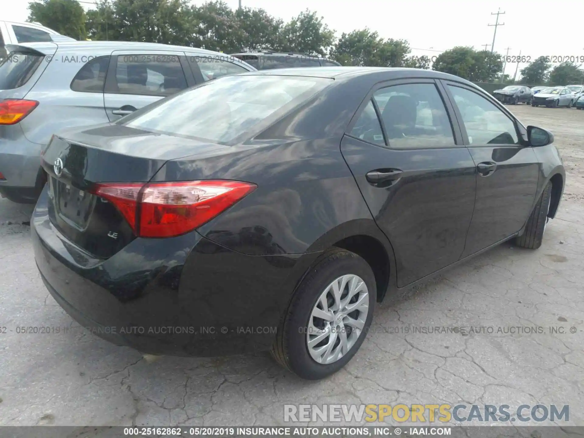 4 Photograph of a damaged car 5YFBURHE3KP893422 TOYOTA COROLLA 2019