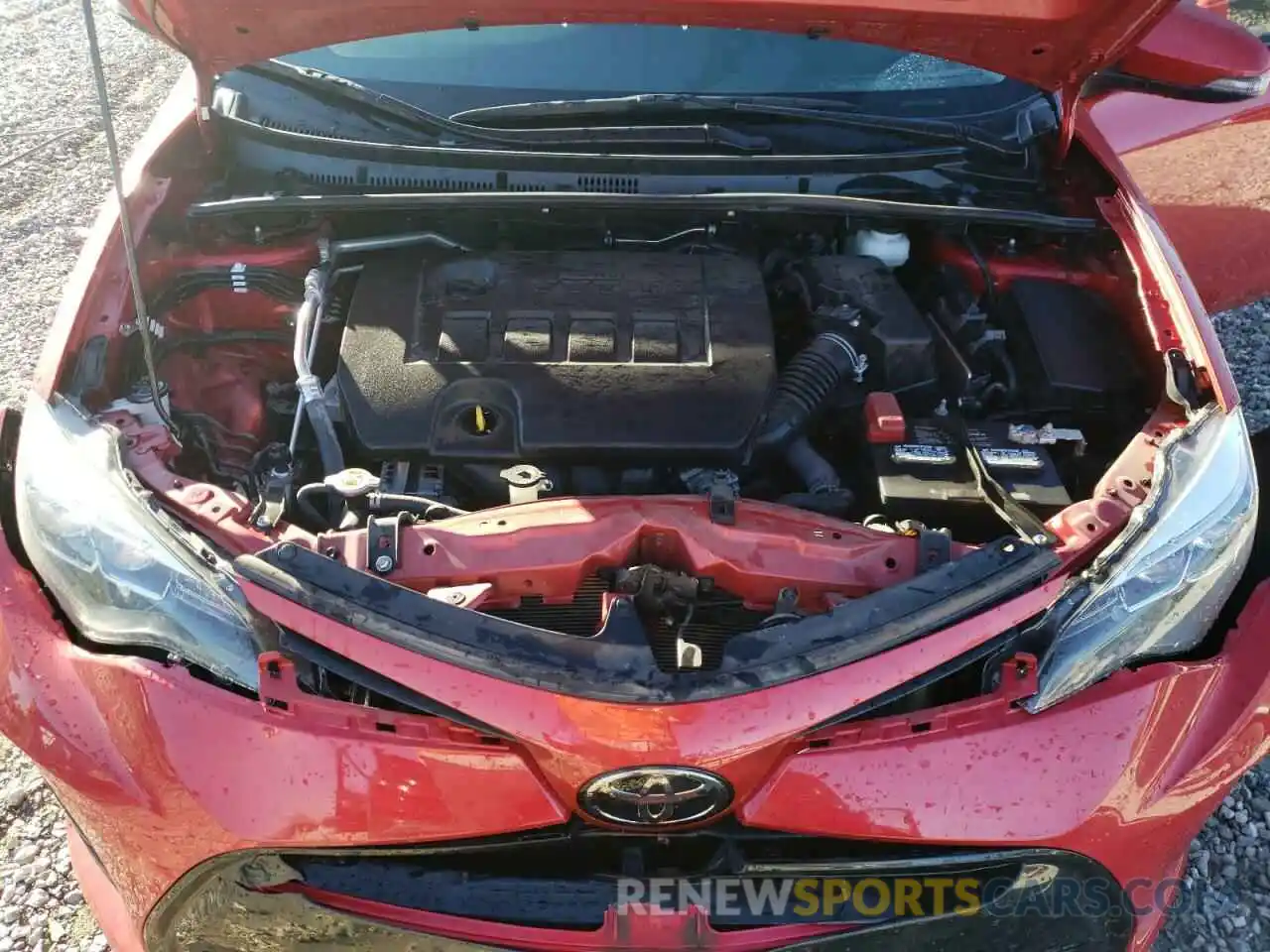 7 Photograph of a damaged car 5YFBURHE3KP893615 TOYOTA COROLLA 2019