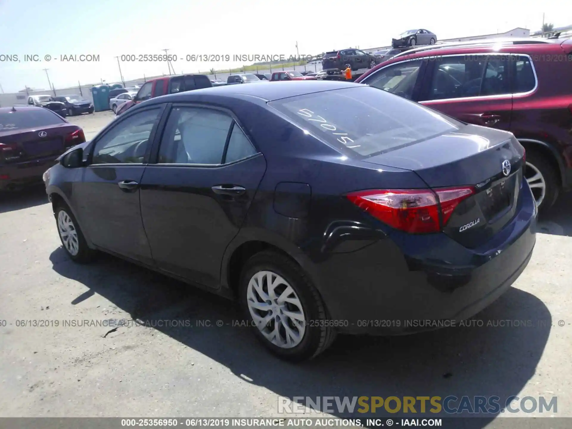 3 Photograph of a damaged car 5YFBURHE3KP893839 TOYOTA COROLLA 2019