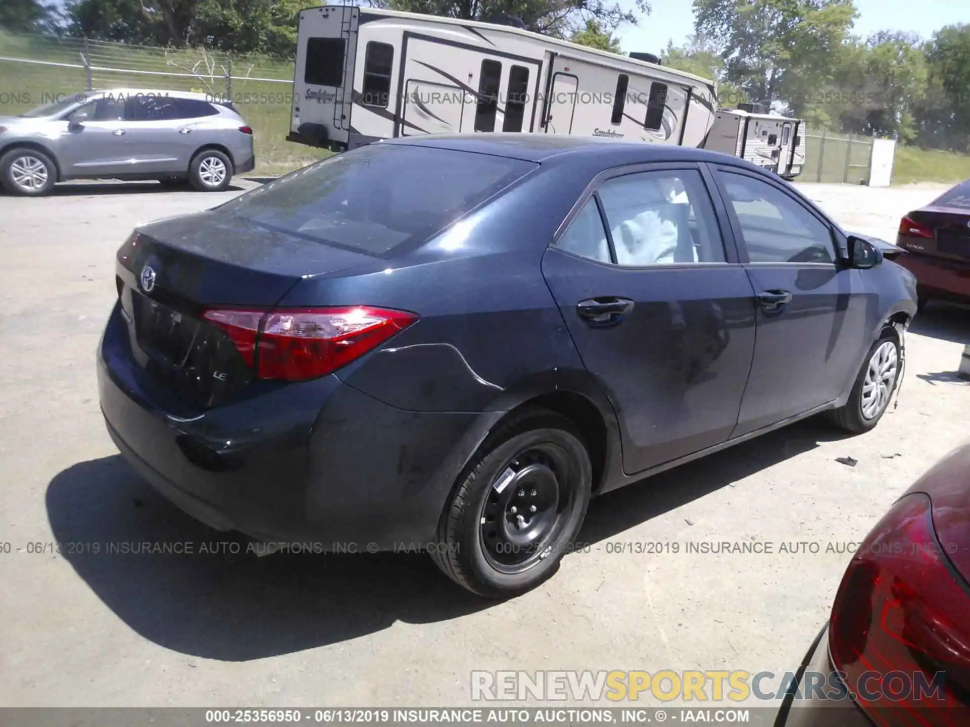 4 Photograph of a damaged car 5YFBURHE3KP893839 TOYOTA COROLLA 2019