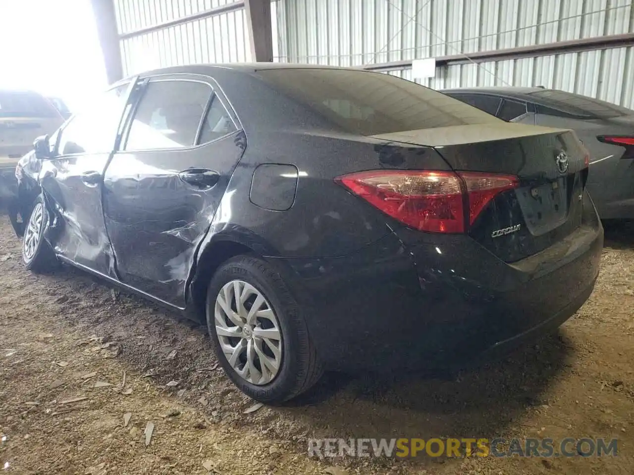 3 Photograph of a damaged car 5YFBURHE3KP894179 TOYOTA COROLLA 2019