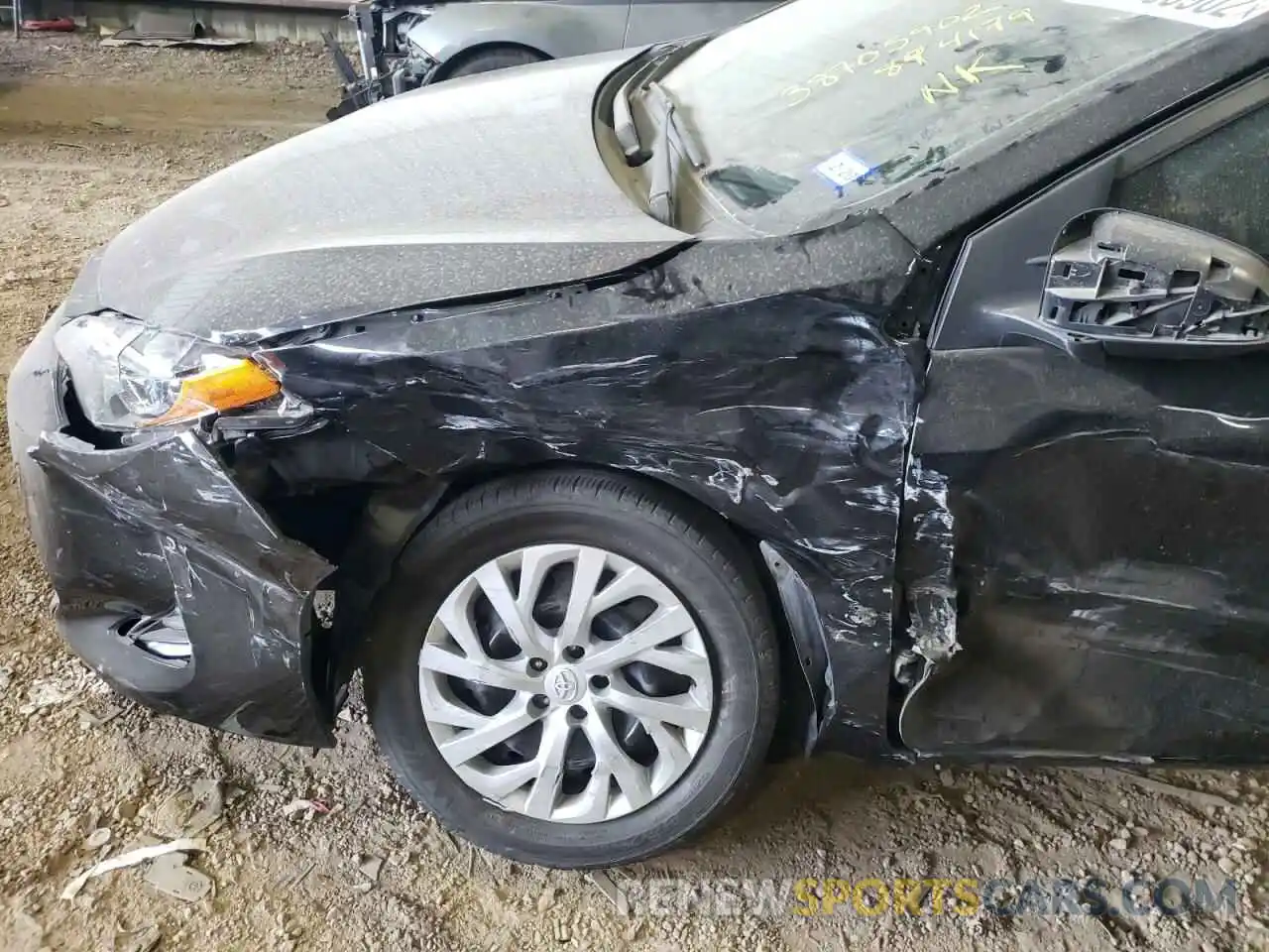 9 Photograph of a damaged car 5YFBURHE3KP894179 TOYOTA COROLLA 2019