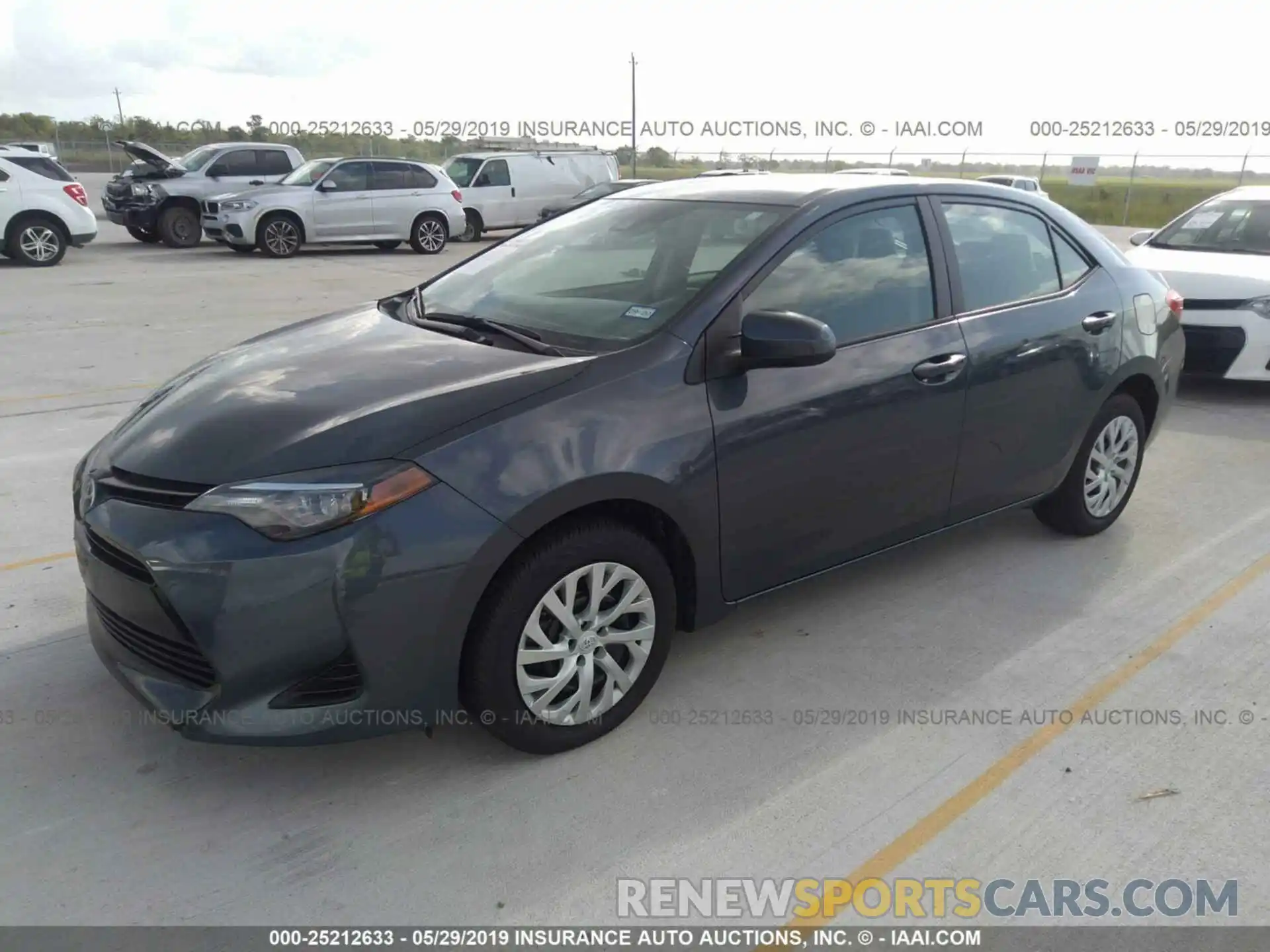 2 Photograph of a damaged car 5YFBURHE3KP894201 TOYOTA COROLLA 2019