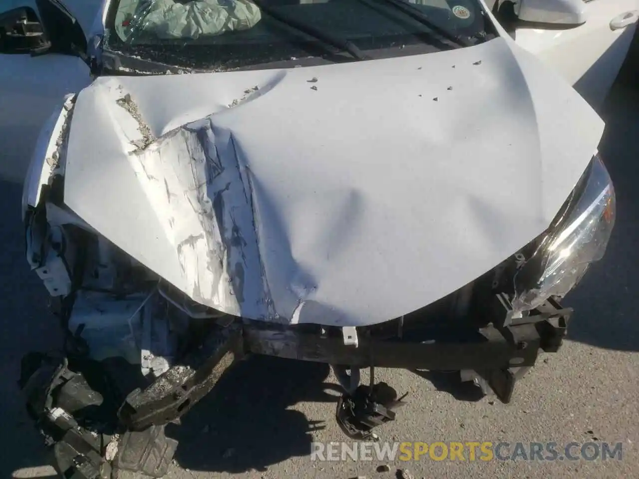 7 Photograph of a damaged car 5YFBURHE3KP894215 TOYOTA COROLLA 2019