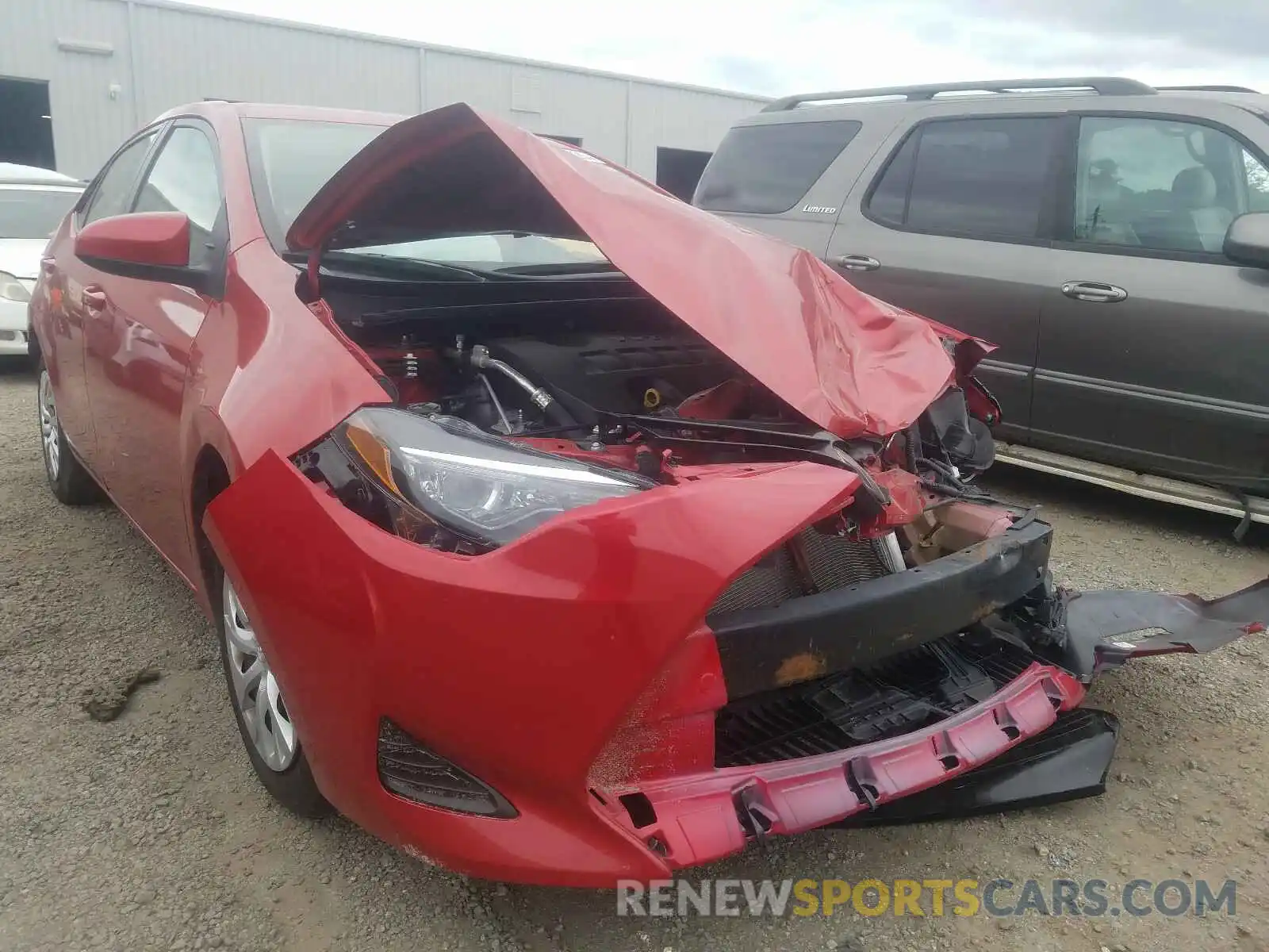 1 Photograph of a damaged car 5YFBURHE3KP894800 TOYOTA COROLLA 2019