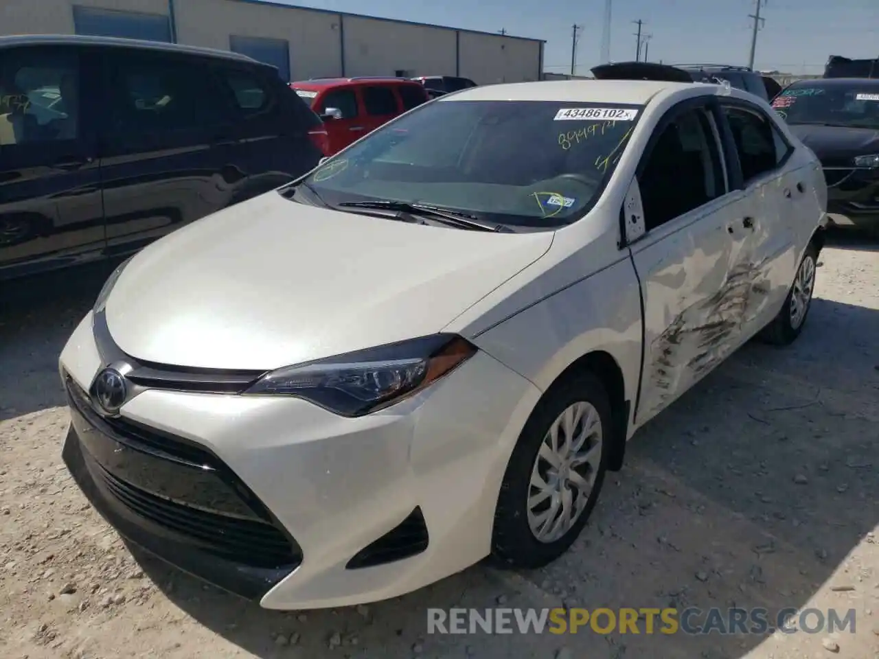 10 Photograph of a damaged car 5YFBURHE3KP894974 TOYOTA COROLLA 2019