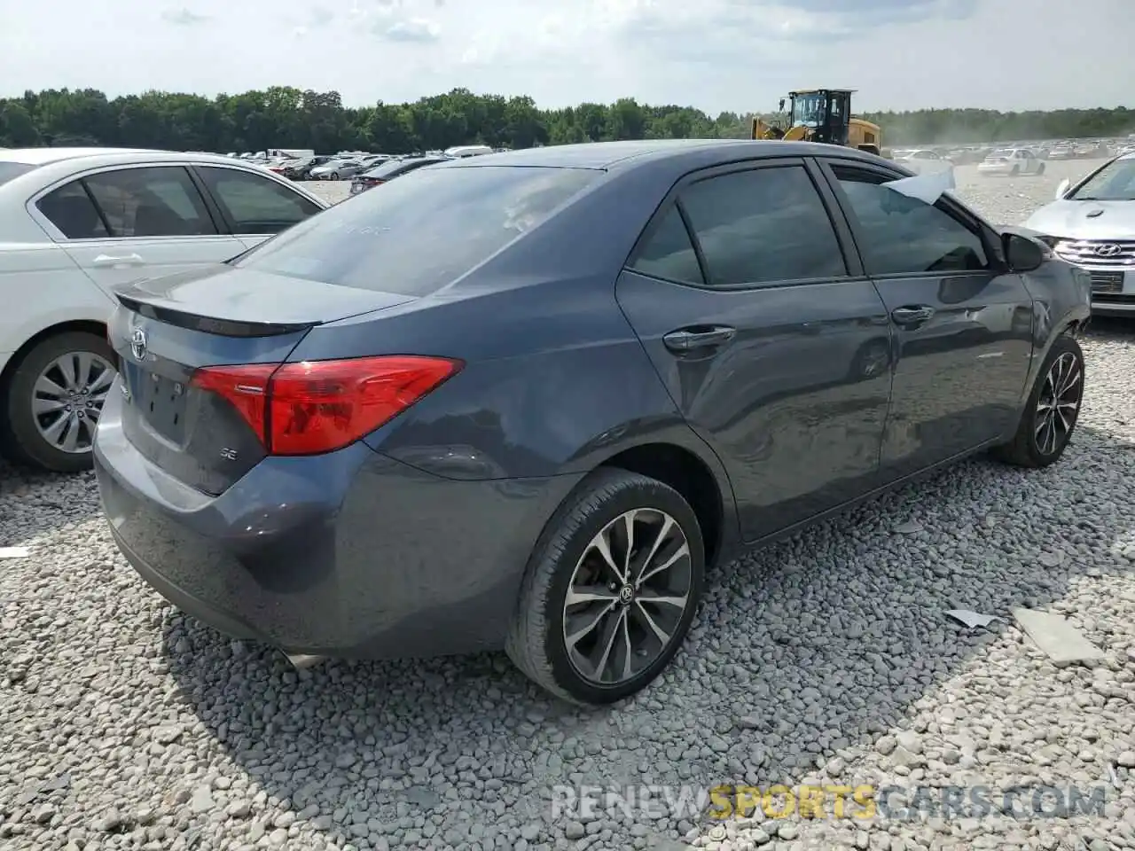 4 Фотография поврежденного автомобиля 5YFBURHE3KP895235 TOYOTA COROLLA 2019