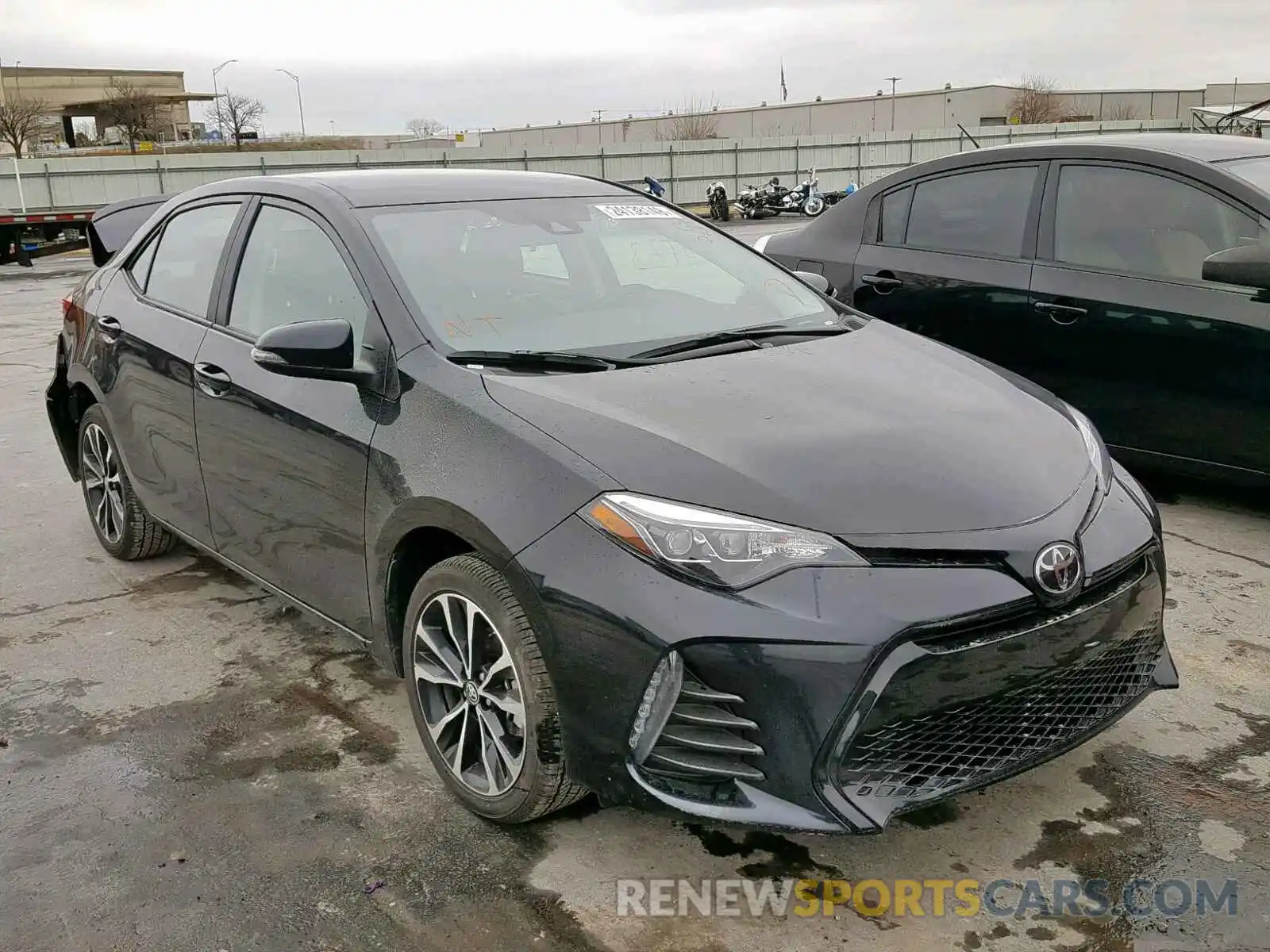 1 Photograph of a damaged car 5YFBURHE3KP895560 TOYOTA COROLLA 2019