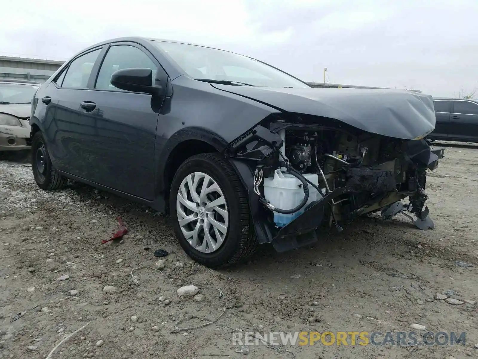 1 Photograph of a damaged car 5YFBURHE3KP895736 TOYOTA COROLLA 2019