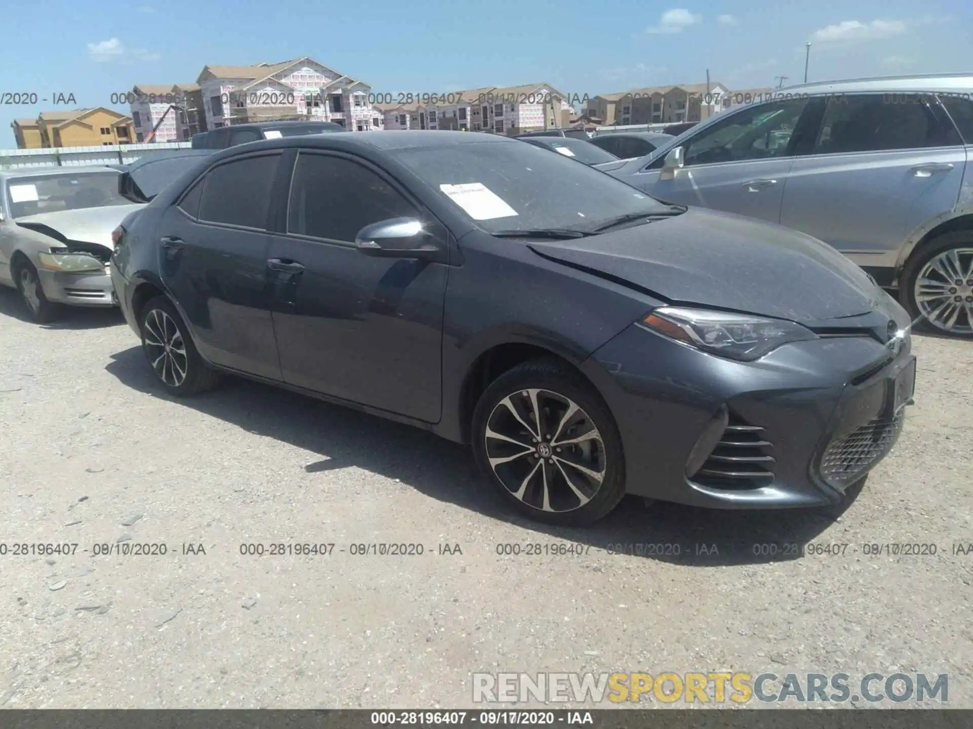 12 Photograph of a damaged car 5YFBURHE3KP895817 TOYOTA COROLLA 2019