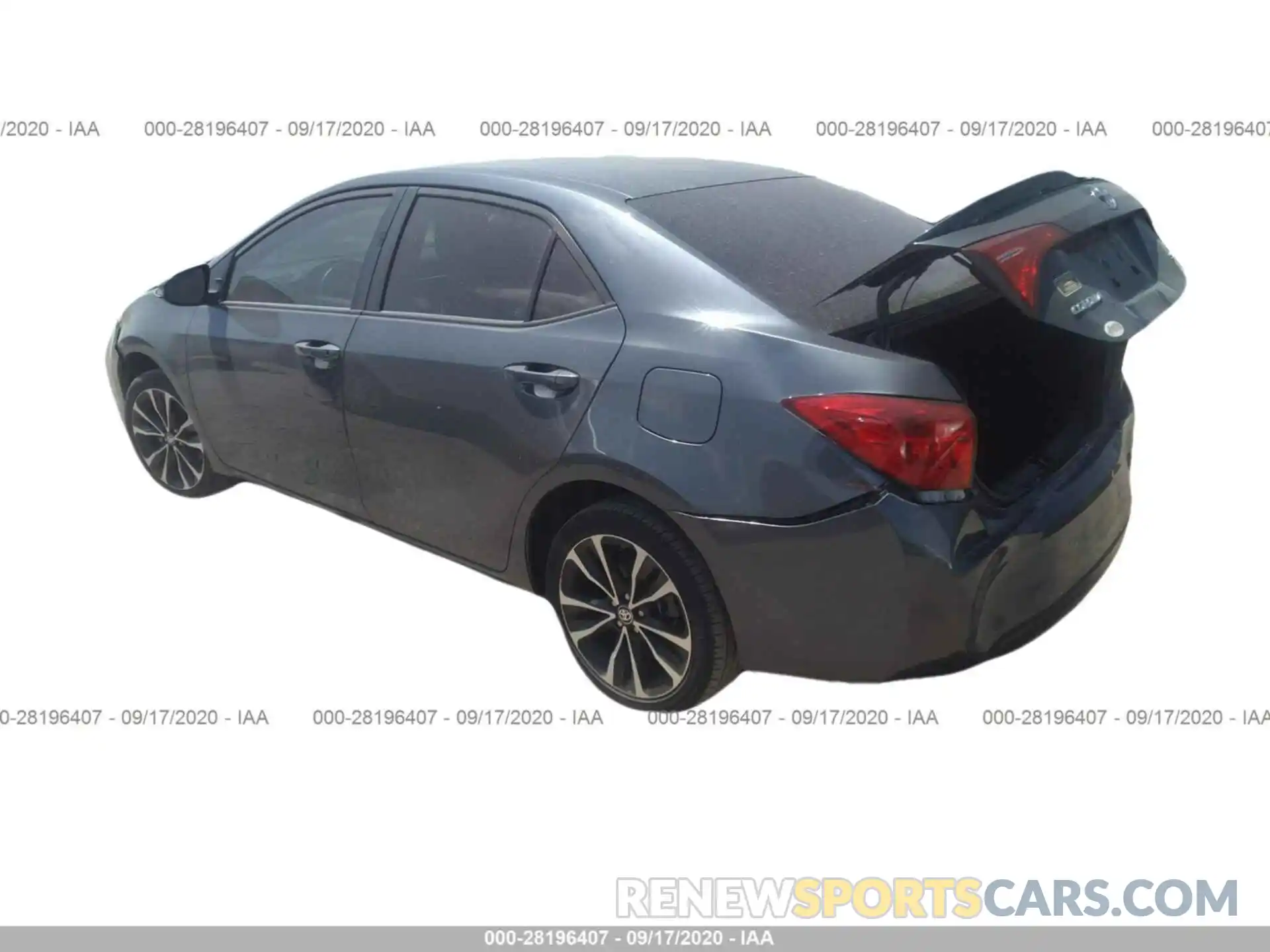 3 Photograph of a damaged car 5YFBURHE3KP895817 TOYOTA COROLLA 2019