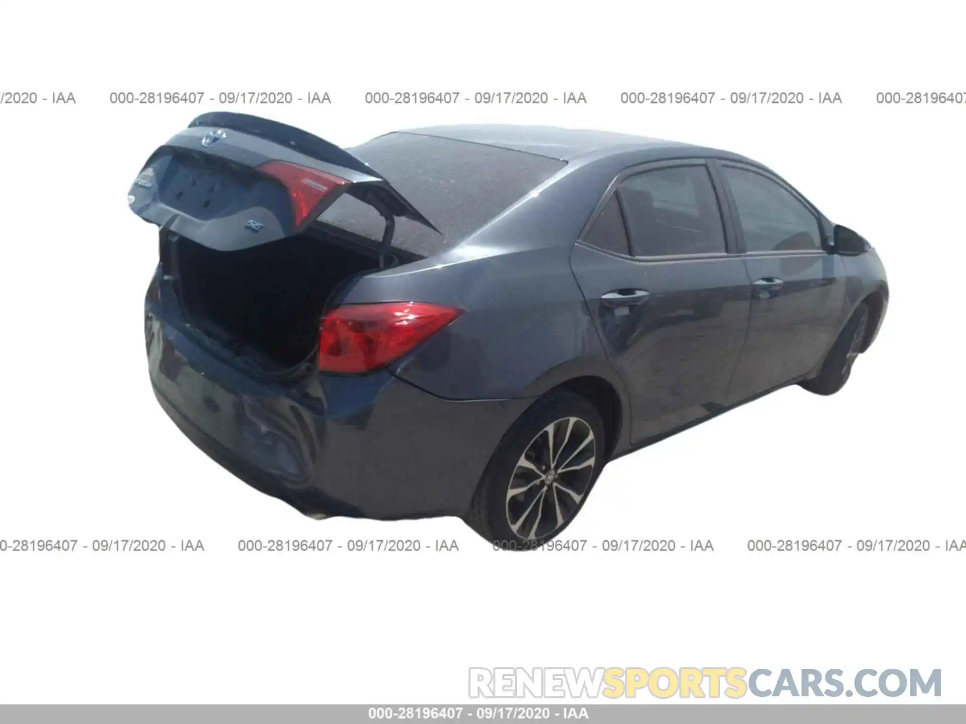 4 Photograph of a damaged car 5YFBURHE3KP895817 TOYOTA COROLLA 2019