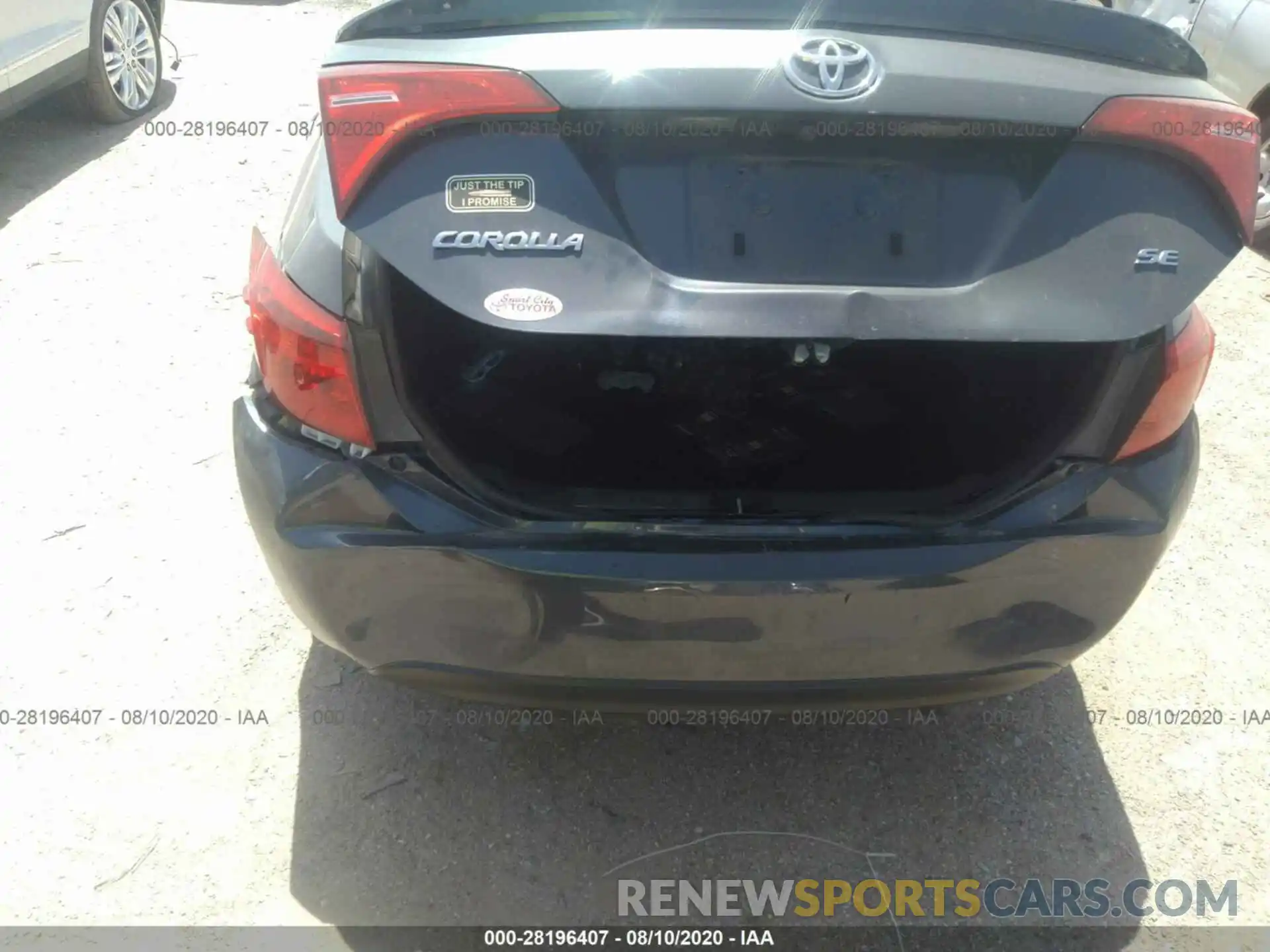 6 Photograph of a damaged car 5YFBURHE3KP895817 TOYOTA COROLLA 2019