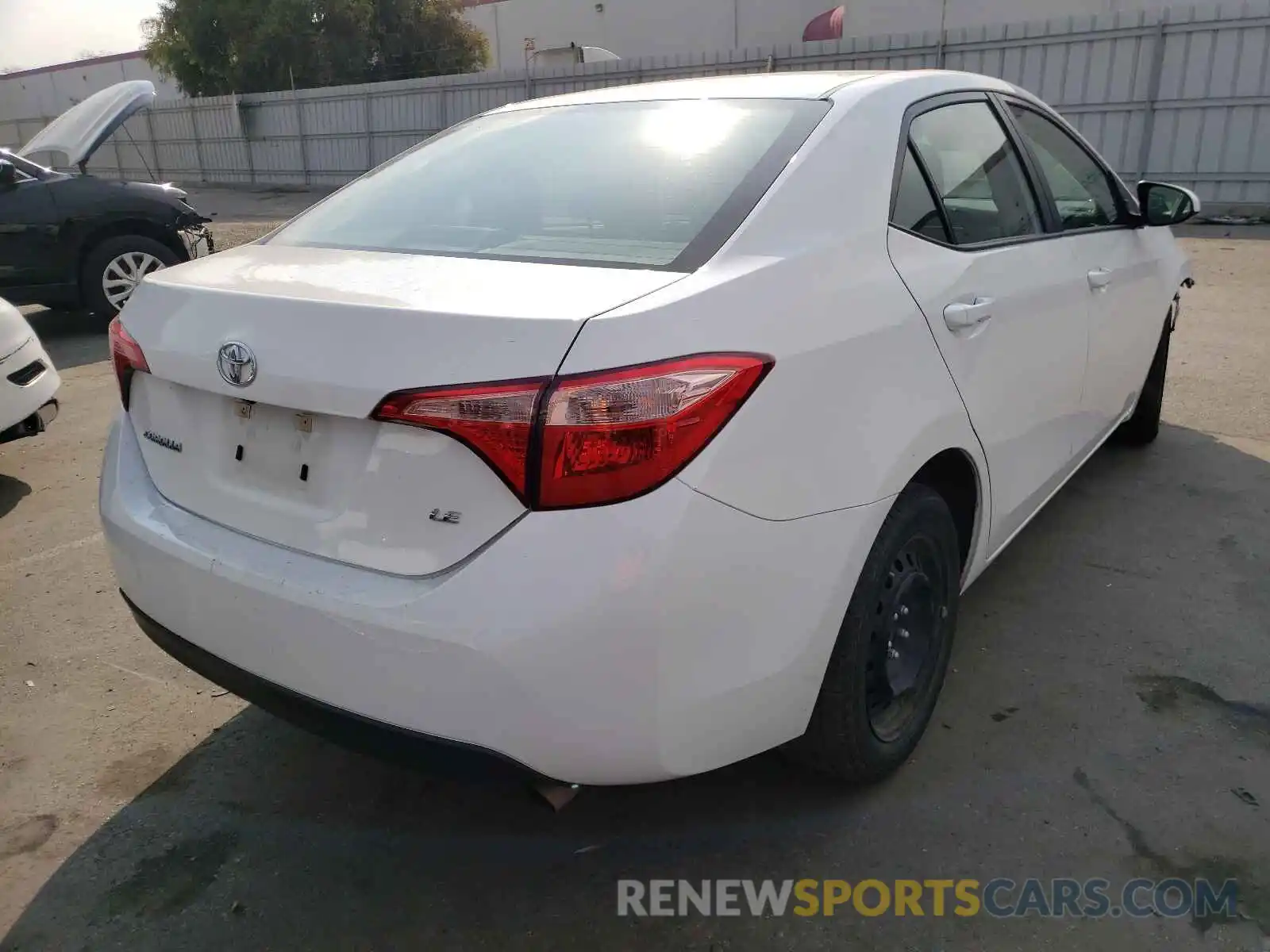 4 Photograph of a damaged car 5YFBURHE3KP896210 TOYOTA COROLLA 2019