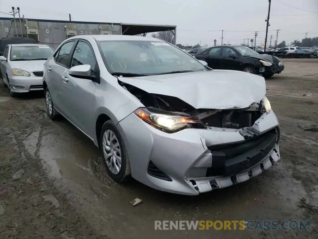 1 Photograph of a damaged car 5YFBURHE3KP896255 TOYOTA COROLLA 2019