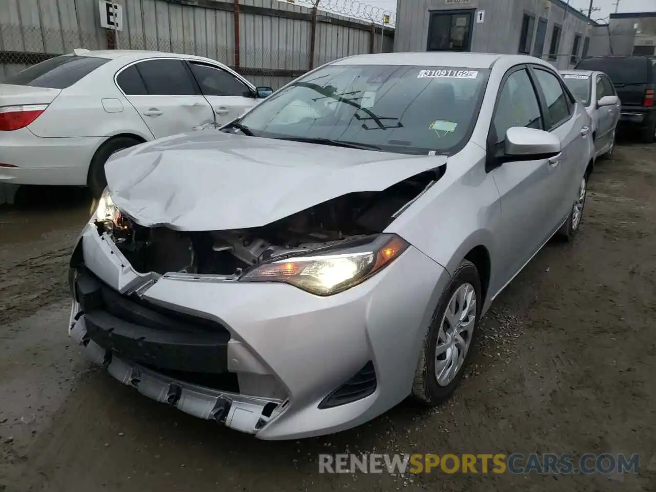 2 Photograph of a damaged car 5YFBURHE3KP896255 TOYOTA COROLLA 2019