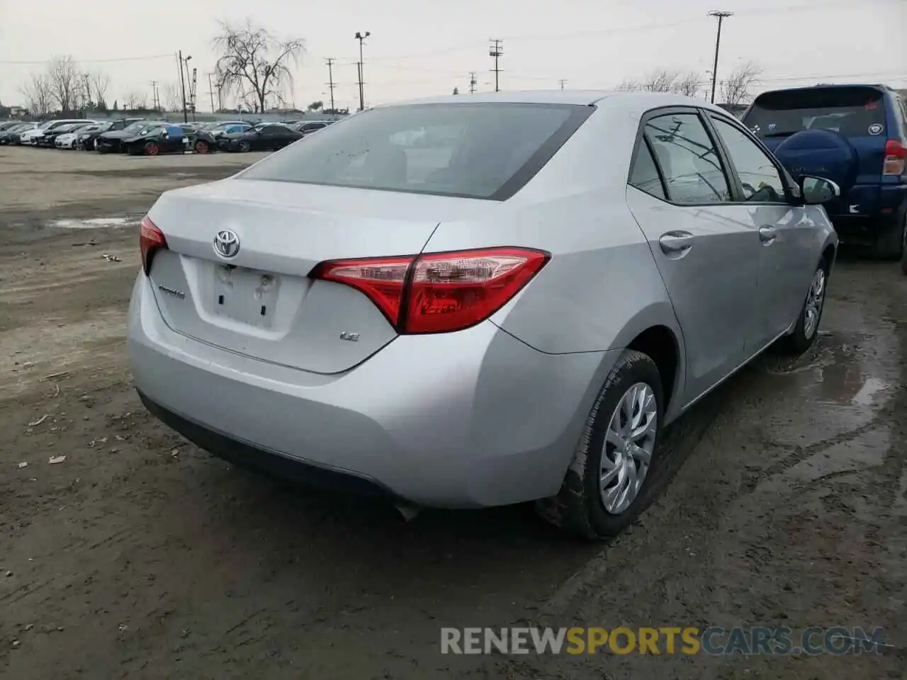 4 Photograph of a damaged car 5YFBURHE3KP896255 TOYOTA COROLLA 2019