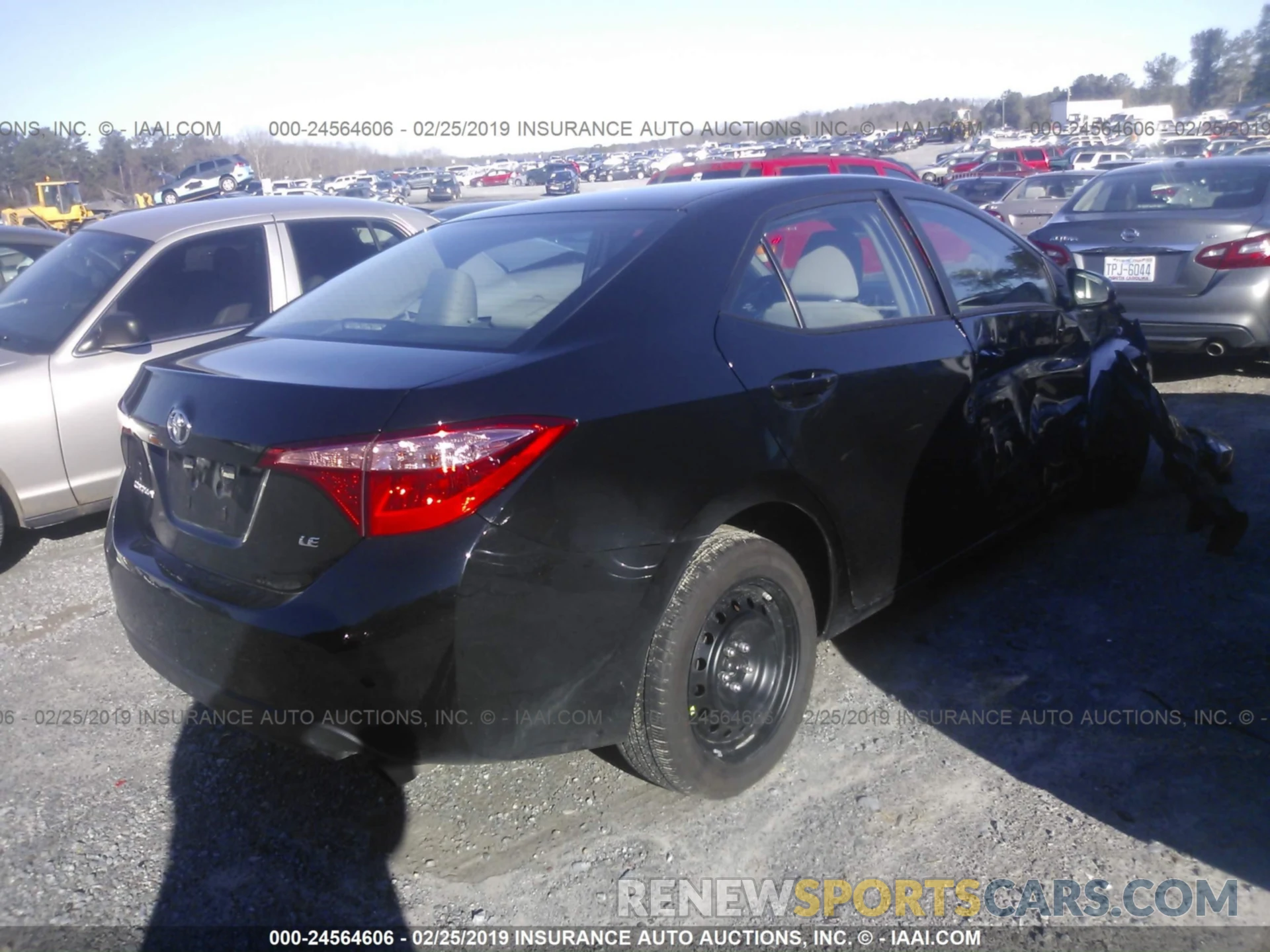 4 Photograph of a damaged car 5YFBURHE3KP896286 TOYOTA COROLLA 2019